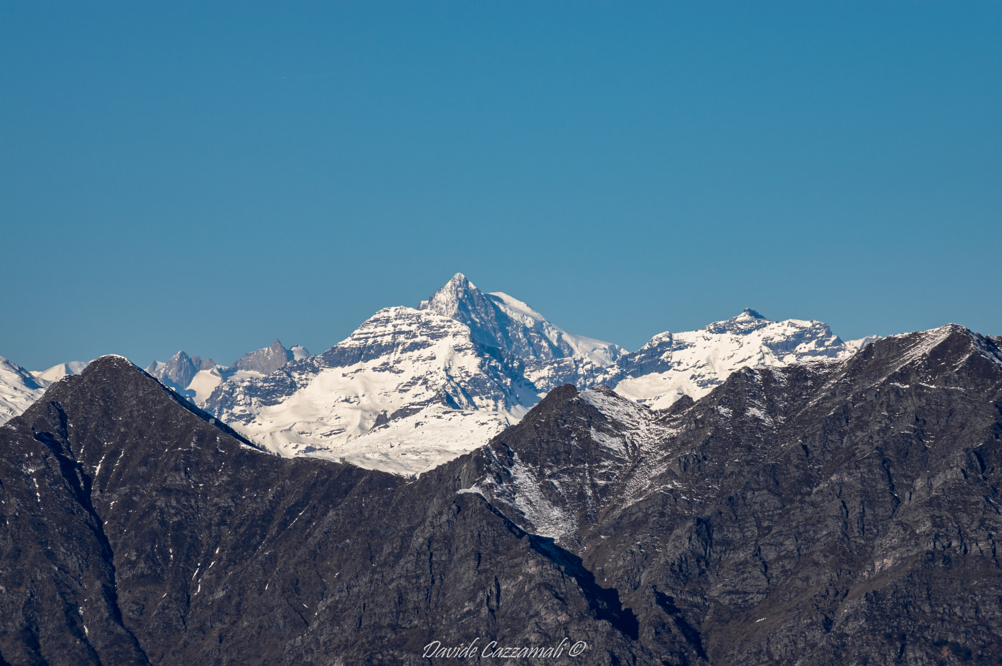 HD Pentax DA 55-300mm F4.0-5.8 ED WR sample photo. Aletschhorn photography