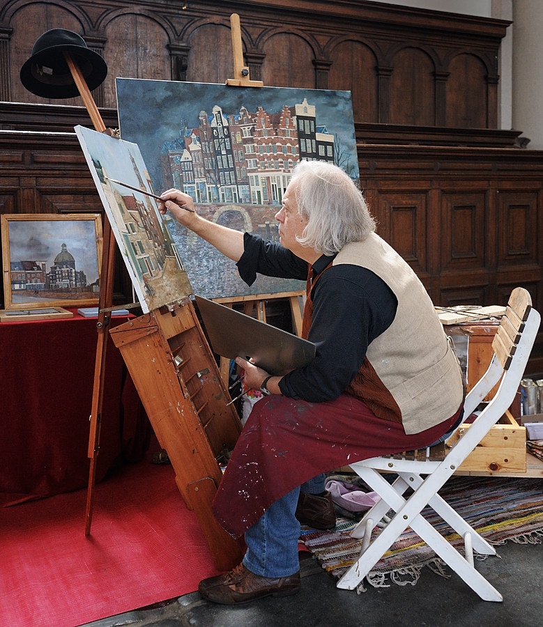 Nikon D300S sample photo. 'old master', westerkerk, amsterdam photography