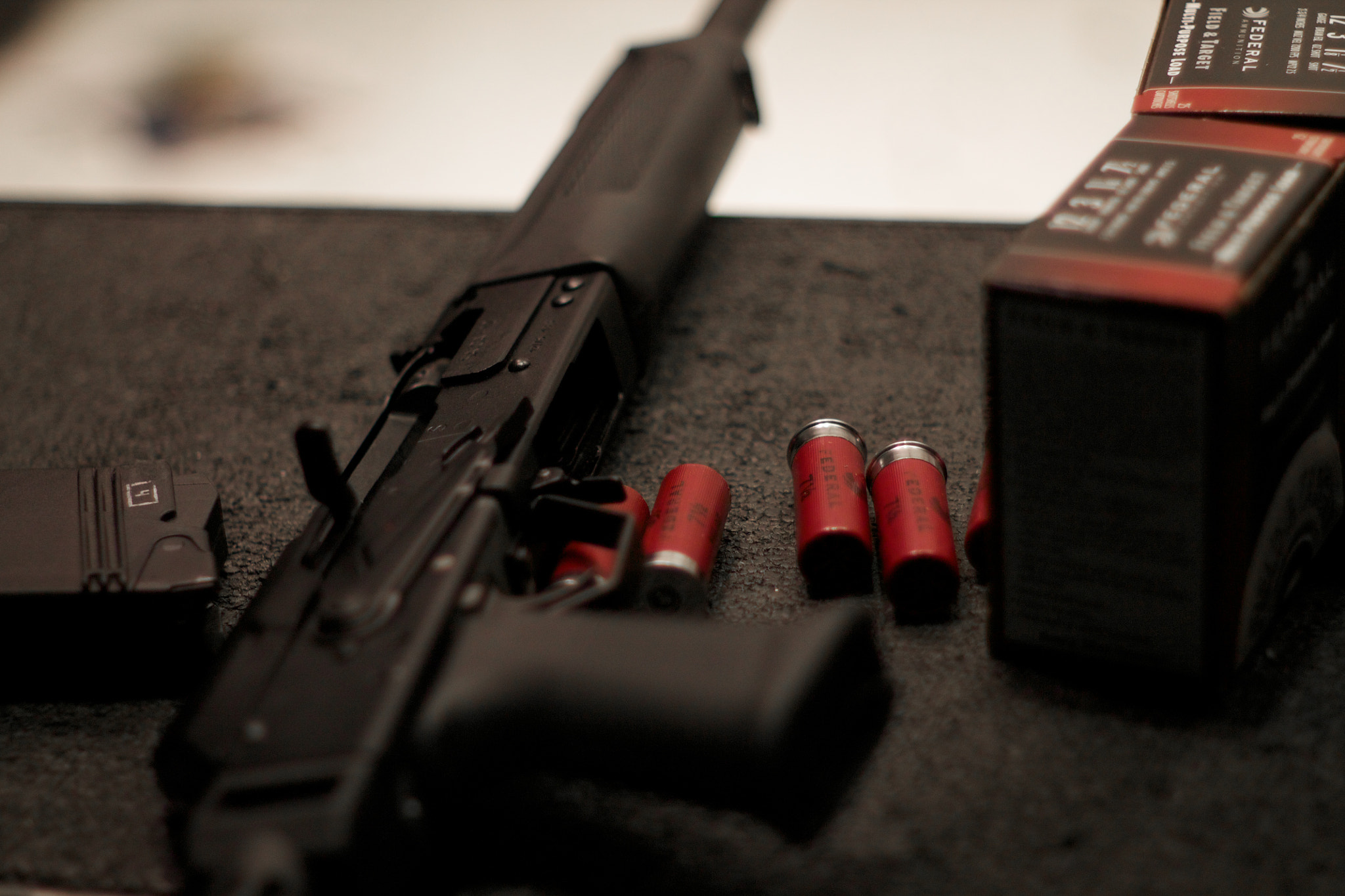 Canon EF 35-80mm f/4-5.6 sample photo. Saiga 12ga photography