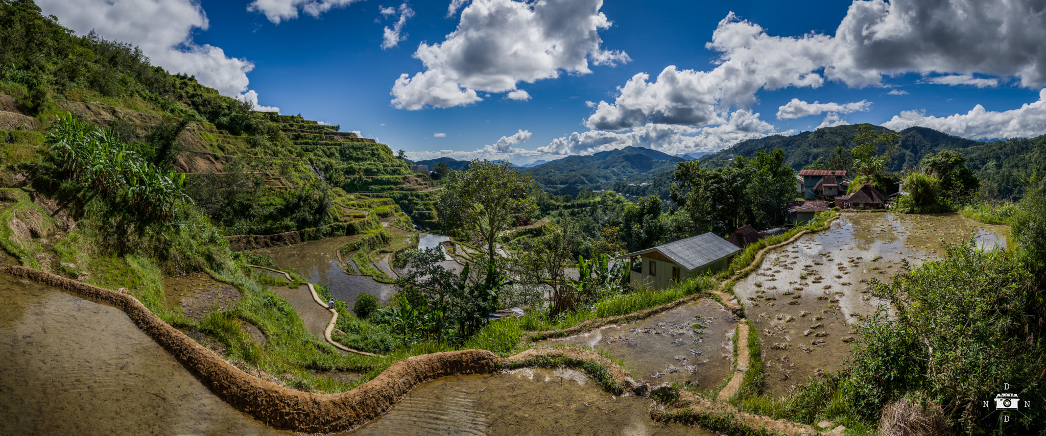 Pentax K-3 II sample photo. Village and terraces photography