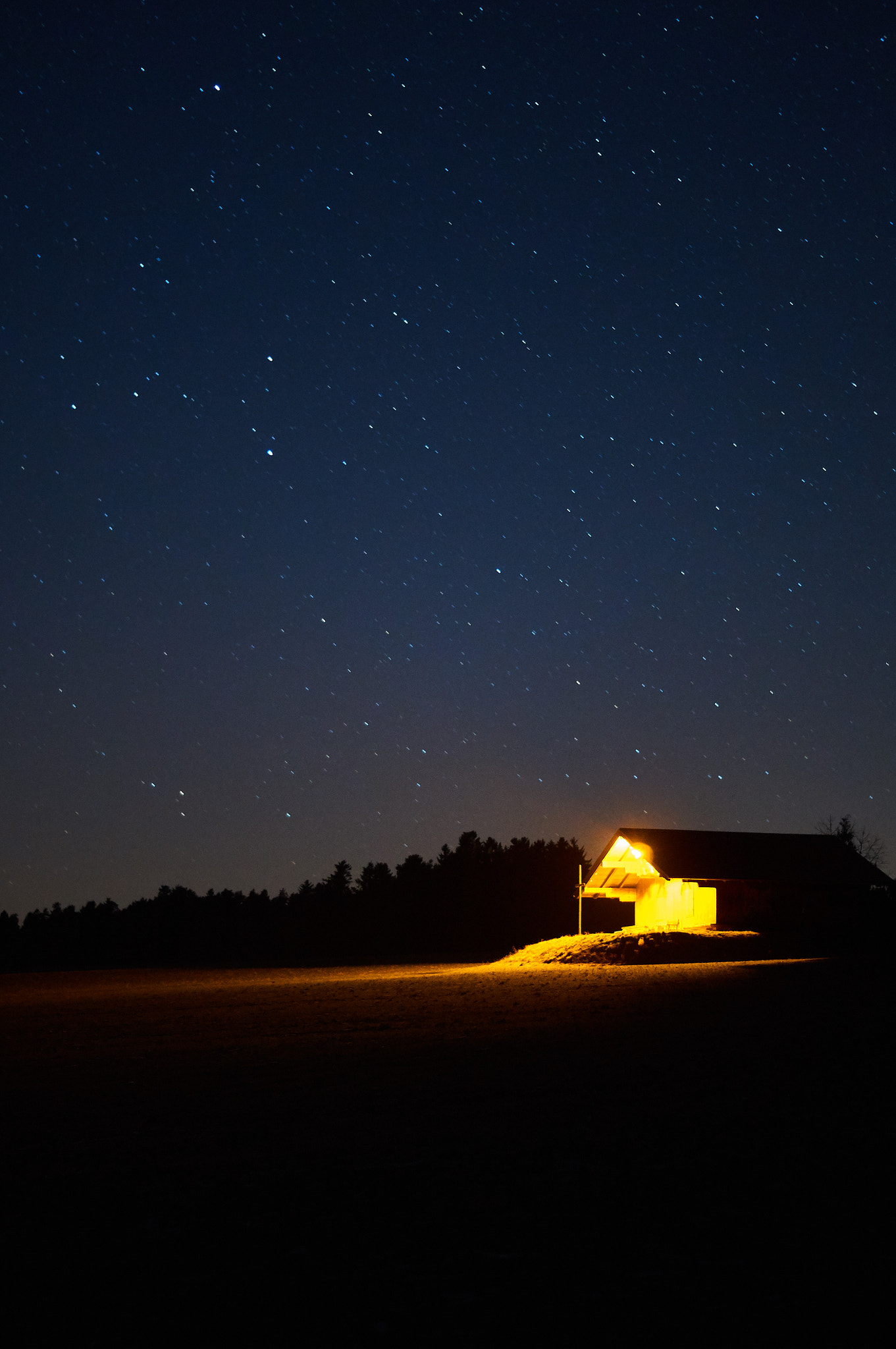 Sony SLT-A37 + Sony DT 50mm F1.8 SAM sample photo. Winternacht im schwarzwald photography