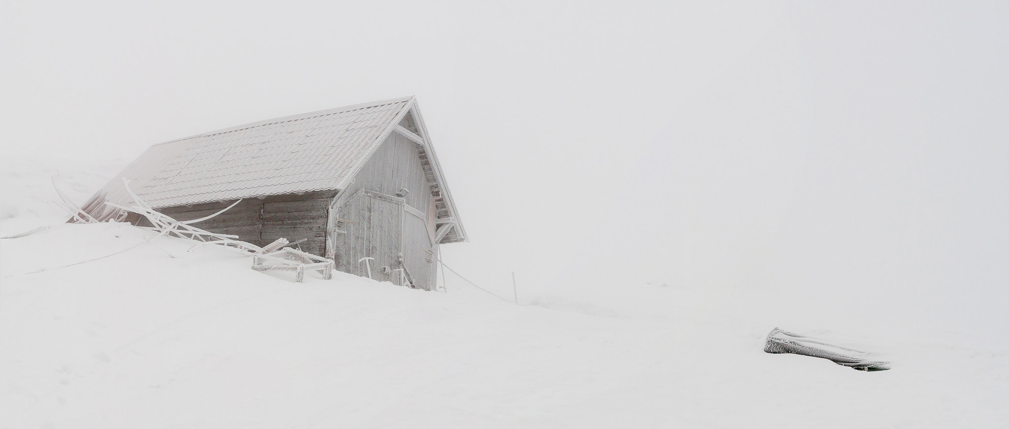 Nikon D300 + Sigma 18-50mm F2.8-4.5 DC OS HSM sample photo. Hotel of ice balea lac_panorama_2.35_cinema photography