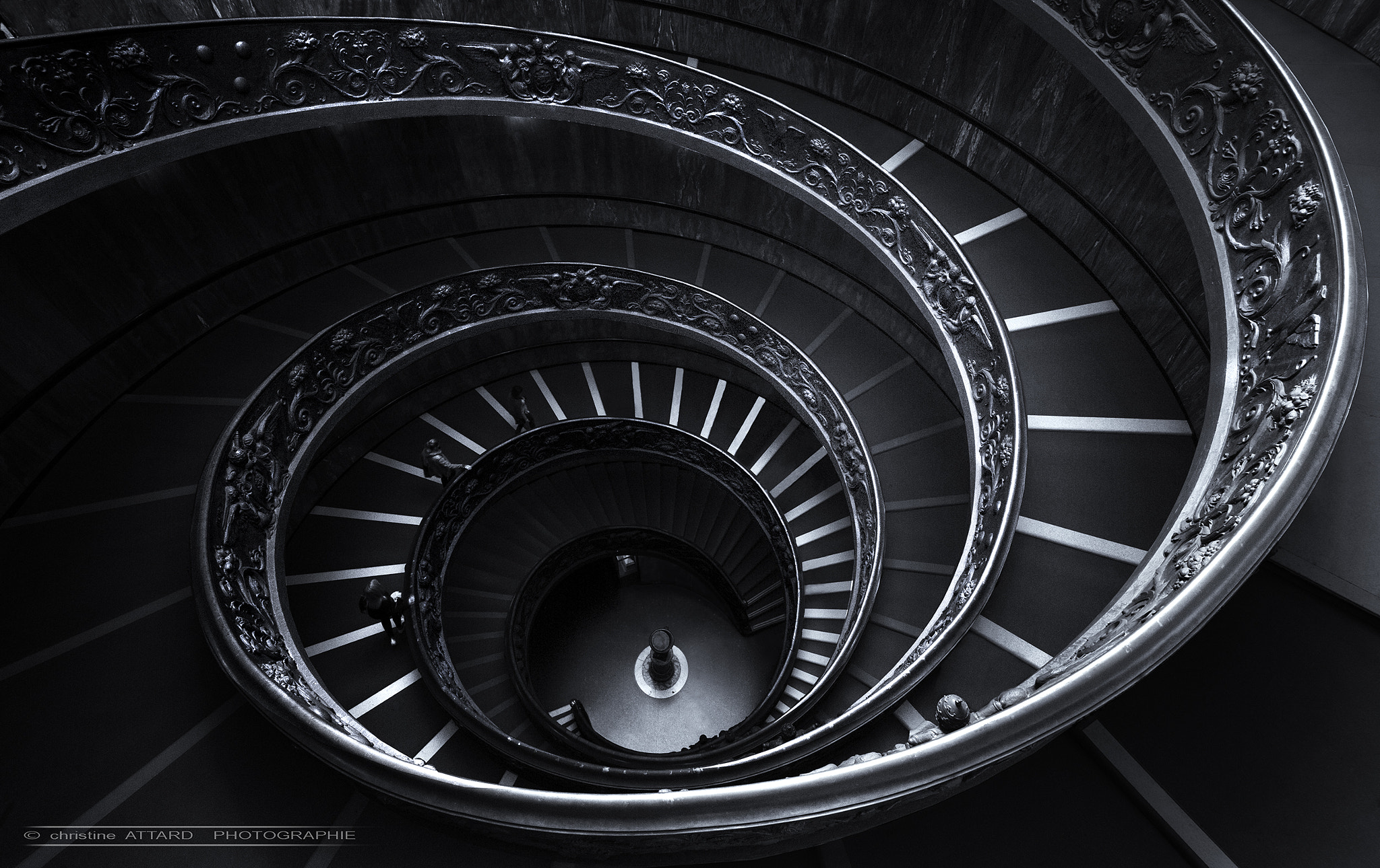 Nikon D3 sample photo. Escalier de bramantehd photography