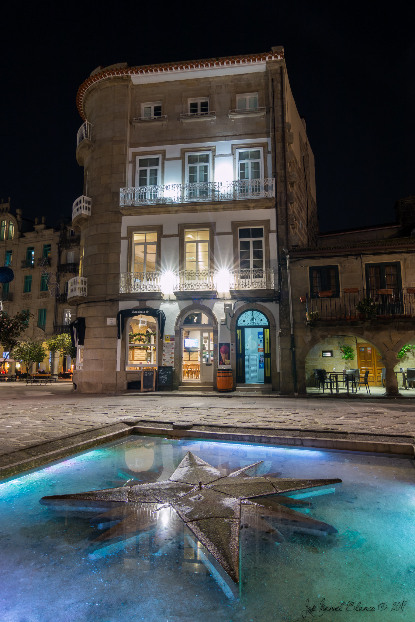 Tokina AT-X Pro 12-24mm F4 (IF) DX sample photo. Plaza da estrela -- pontevedra photography