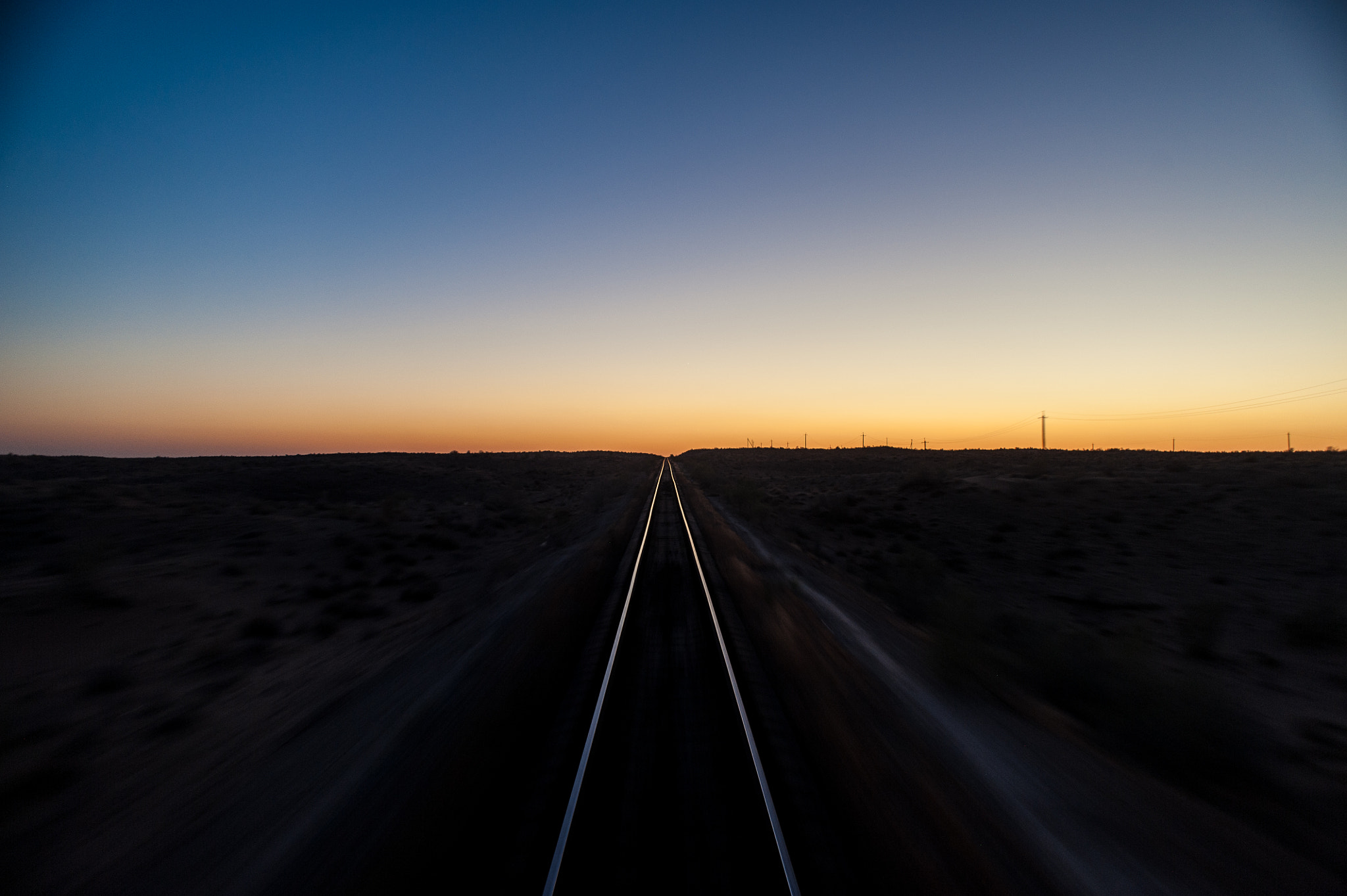 Nikon D700 + Nikon AF Nikkor 24mm F2.8D sample photo. Midnight train photography