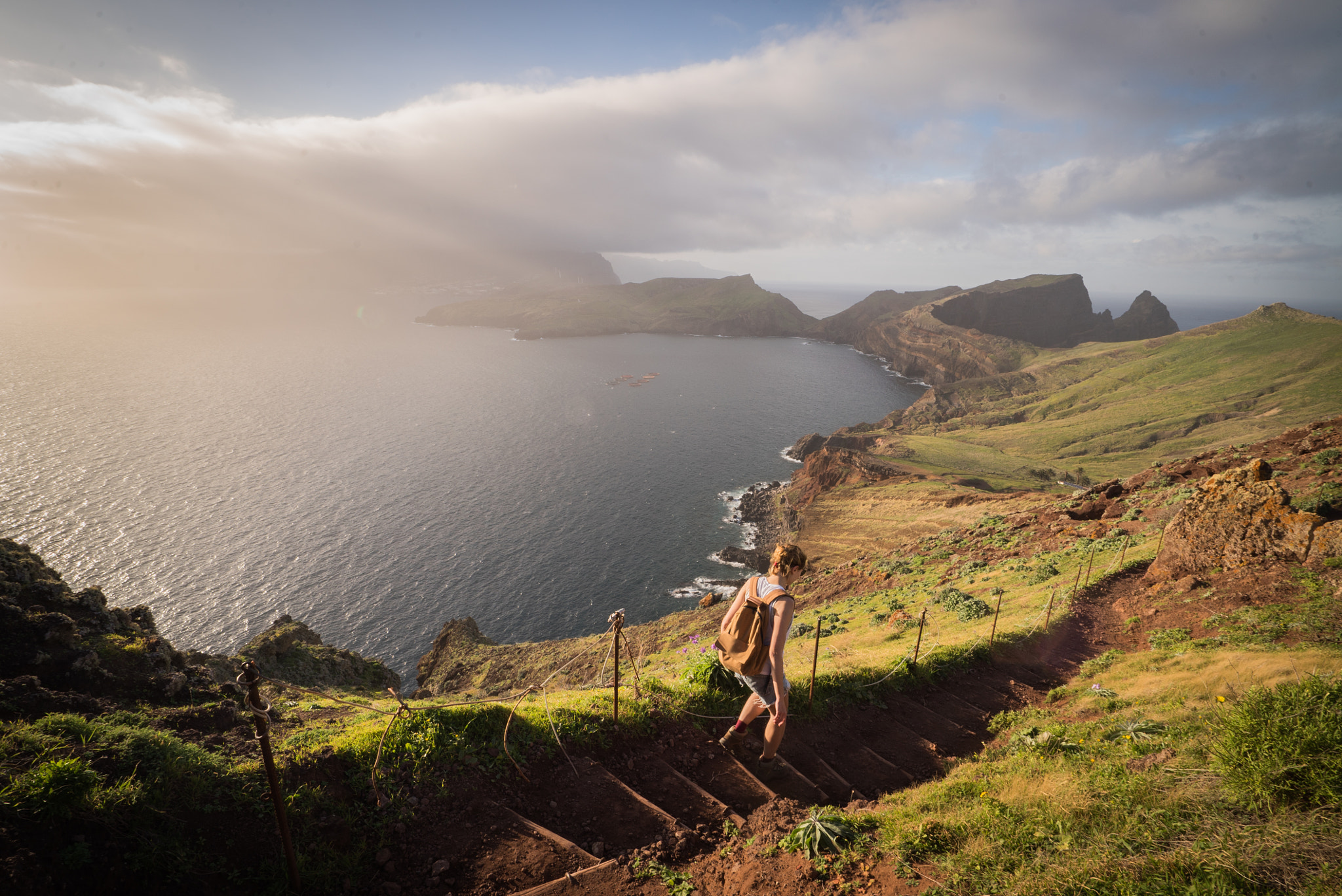 Sony a7S sample photo. Coastal walk in madeira photography