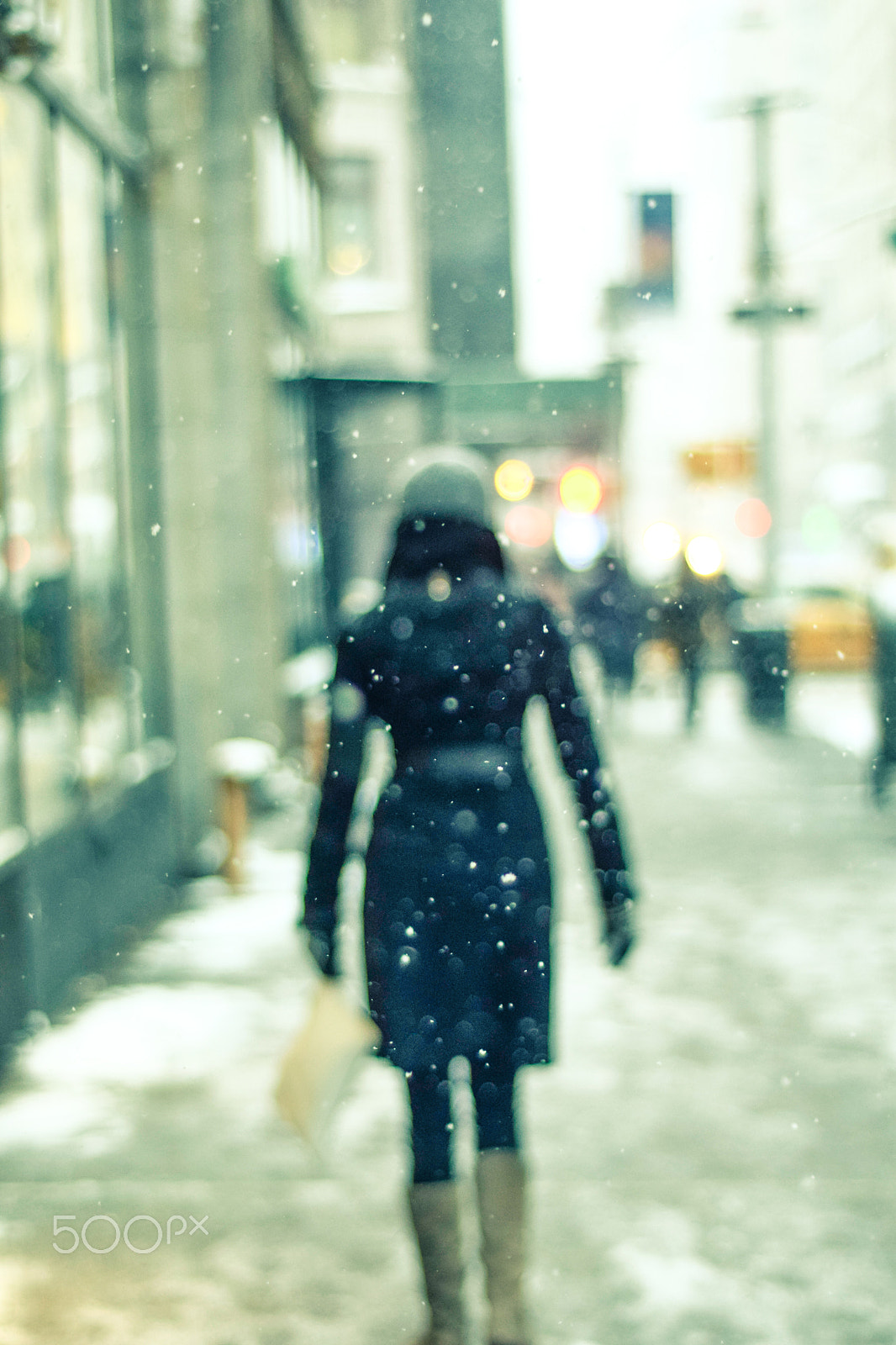 Nikon D5300 + Nikon AF Nikkor 50mm F1.8D sample photo. Snow shower photography