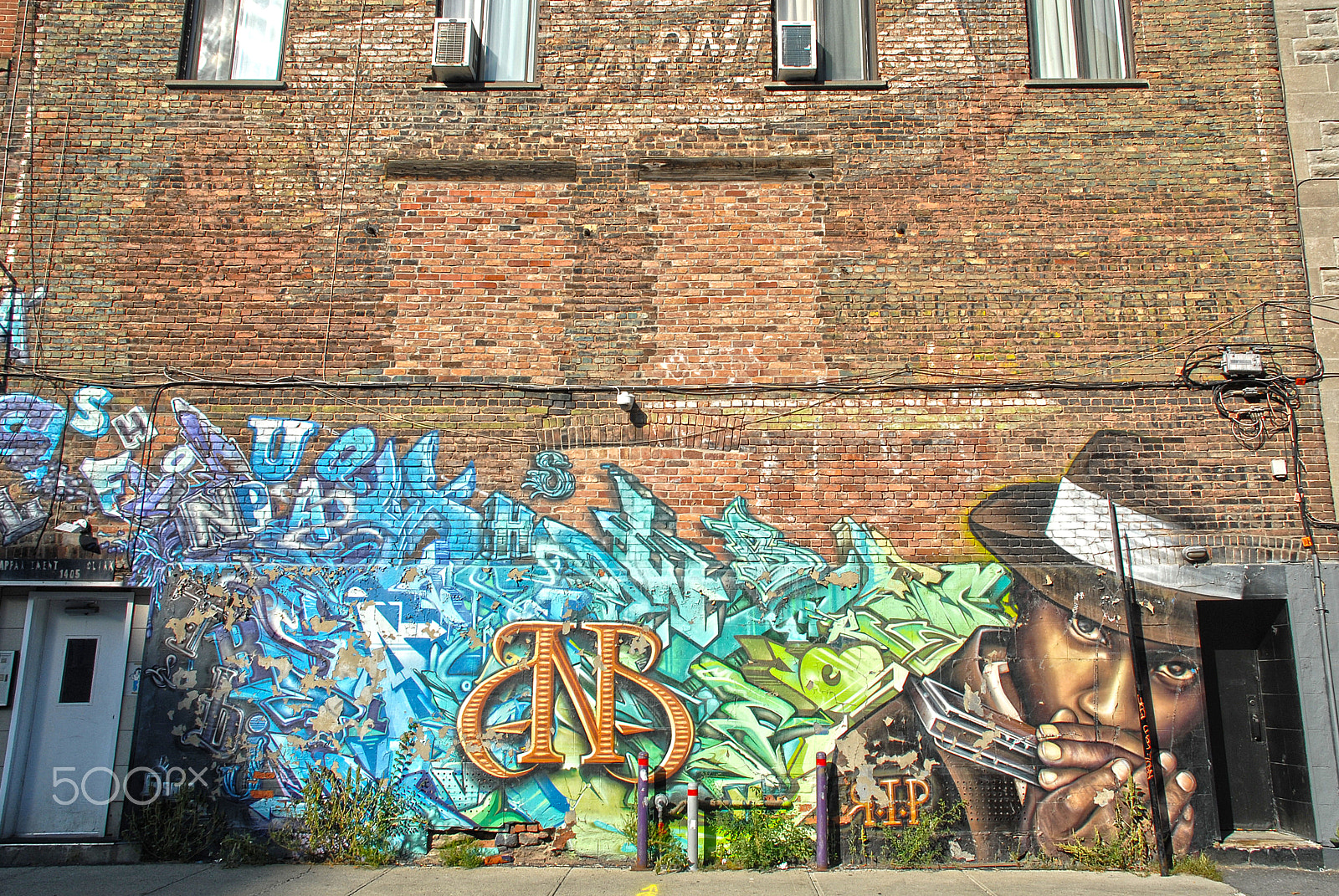 Nikon D200 sample photo. Graffiti montreal 6 photography