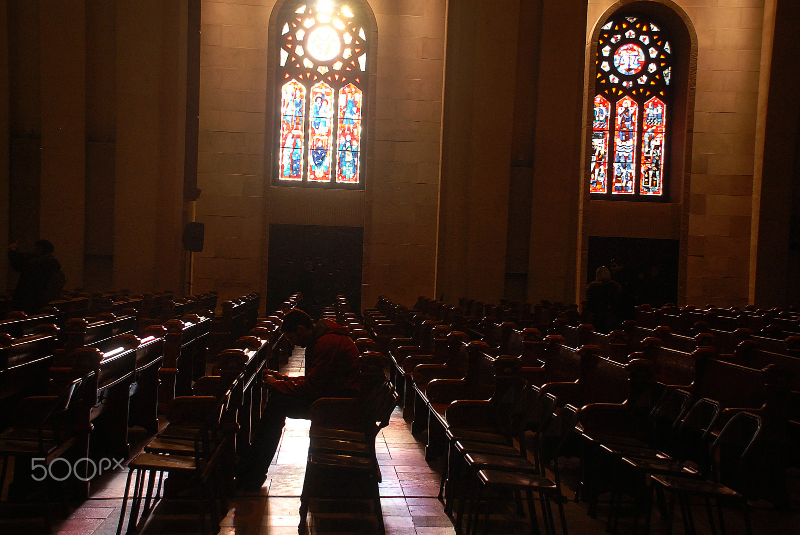 Nikon D200 sample photo. Montreal church photography