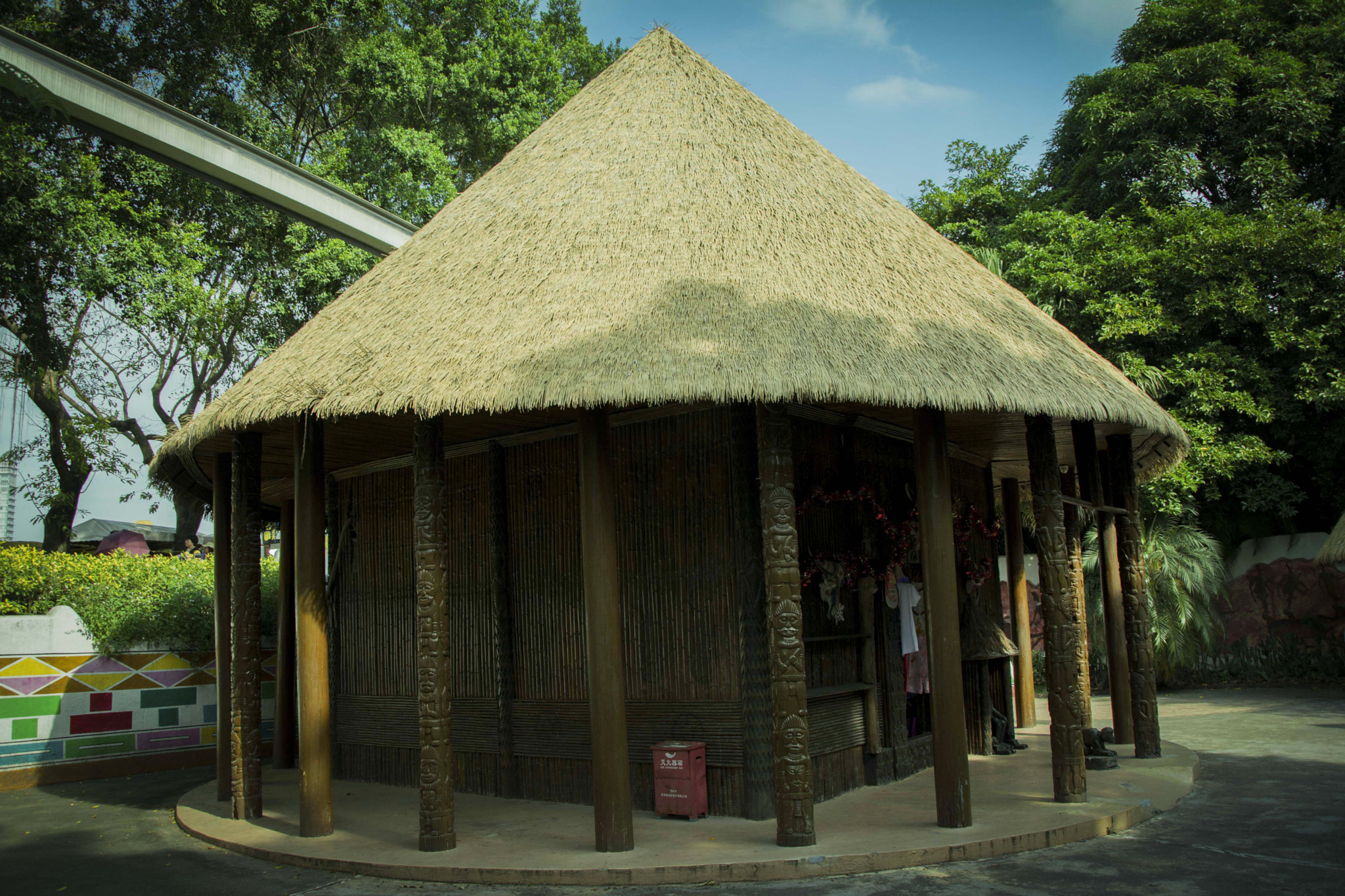 Nikon D5200 sample photo. African architecture photography