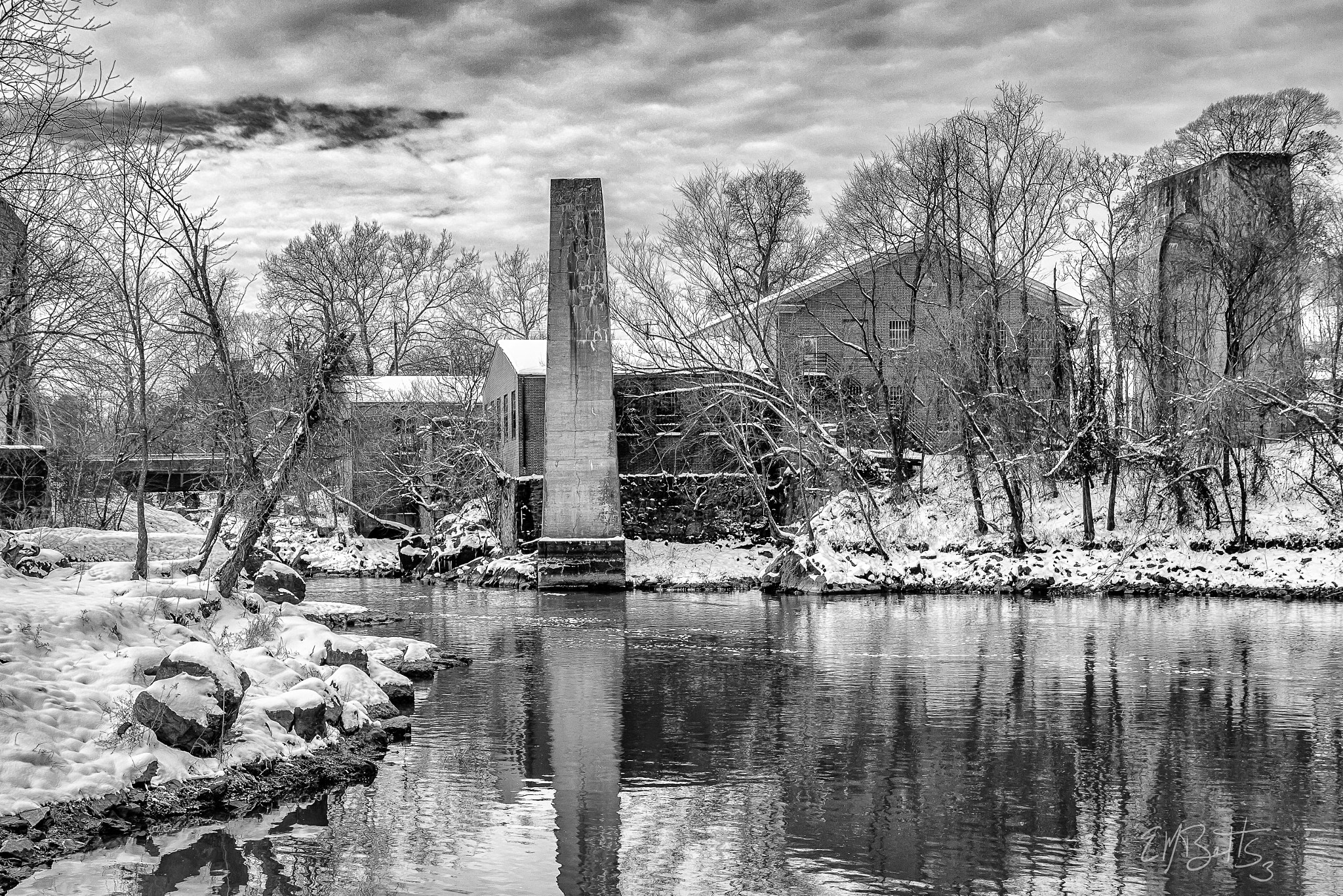 Canon EOS 100D (EOS Rebel SL1 / EOS Kiss X7) sample photo. Winter along the appomattox photography