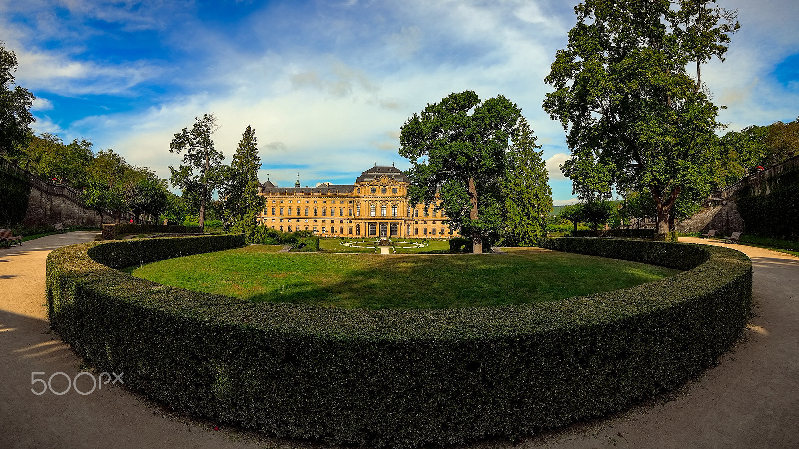 Canon EOS 5D Mark II + Canon EF 8-15mm F4L Fisheye USM sample photo. Bishops' residenz photography