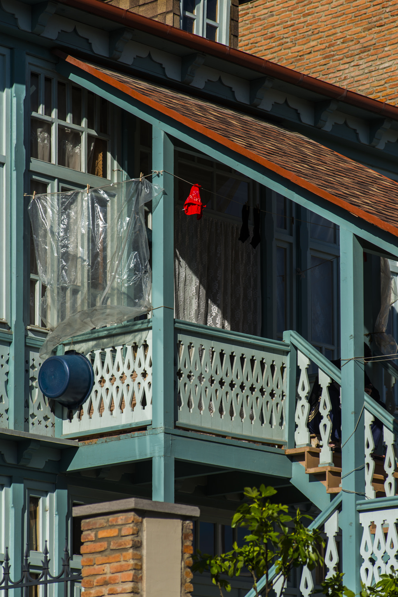 Nikon D800 sample photo. Morning of a balcony photography