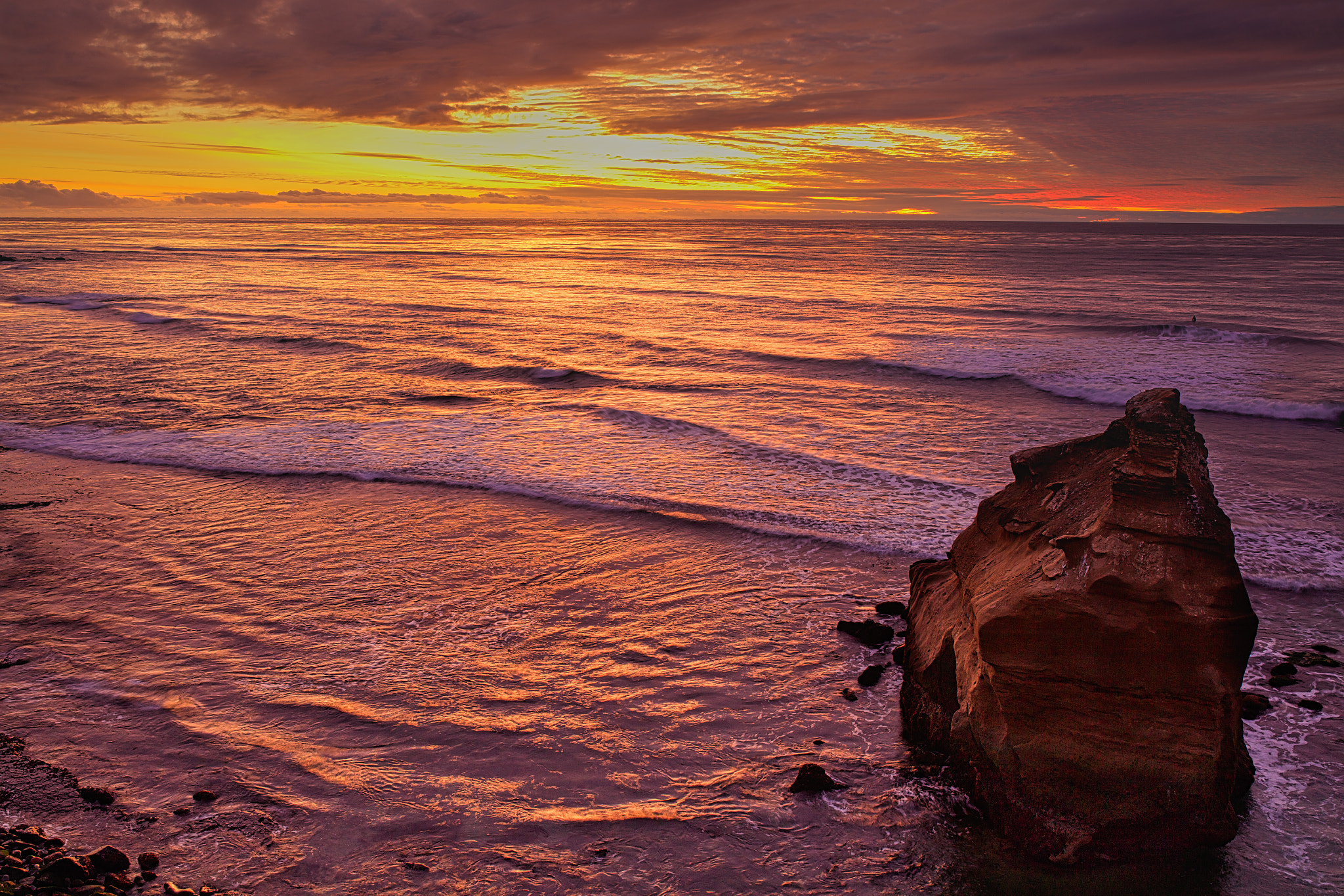 Sigma 35mm F1.4 DG HSM Art sample photo. Sunset cliffs photography