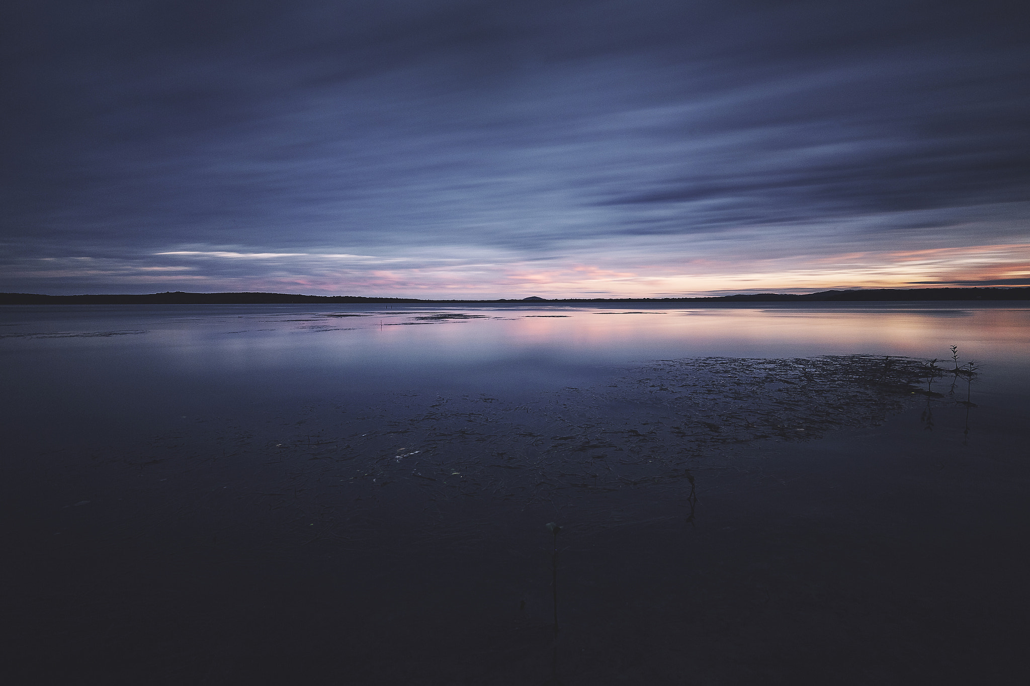 Canon EOS 6D sample photo. Lake weyba dusk (reprise) photography