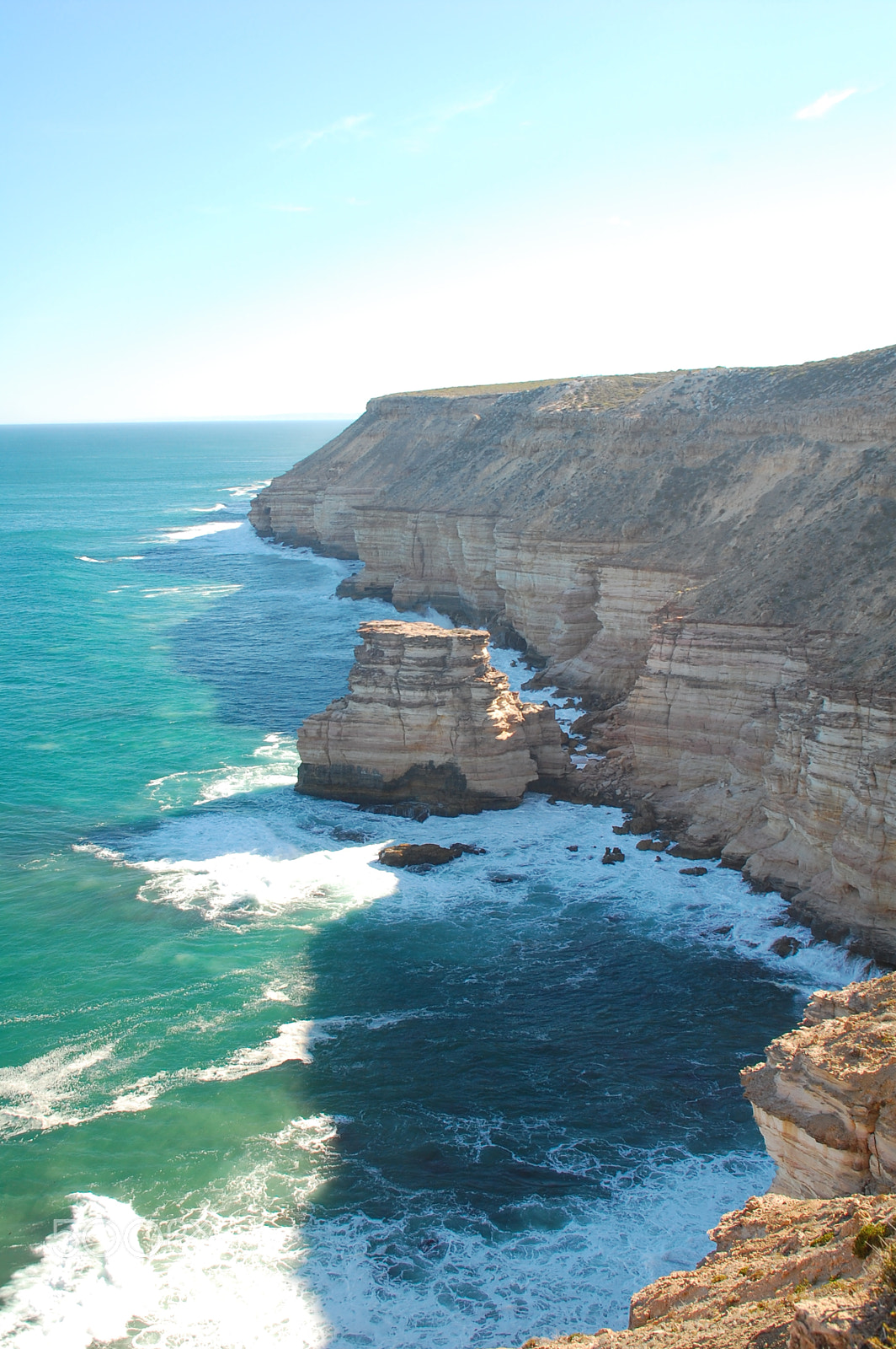 Nikon D40 sample photo. High cliffs western australia photography