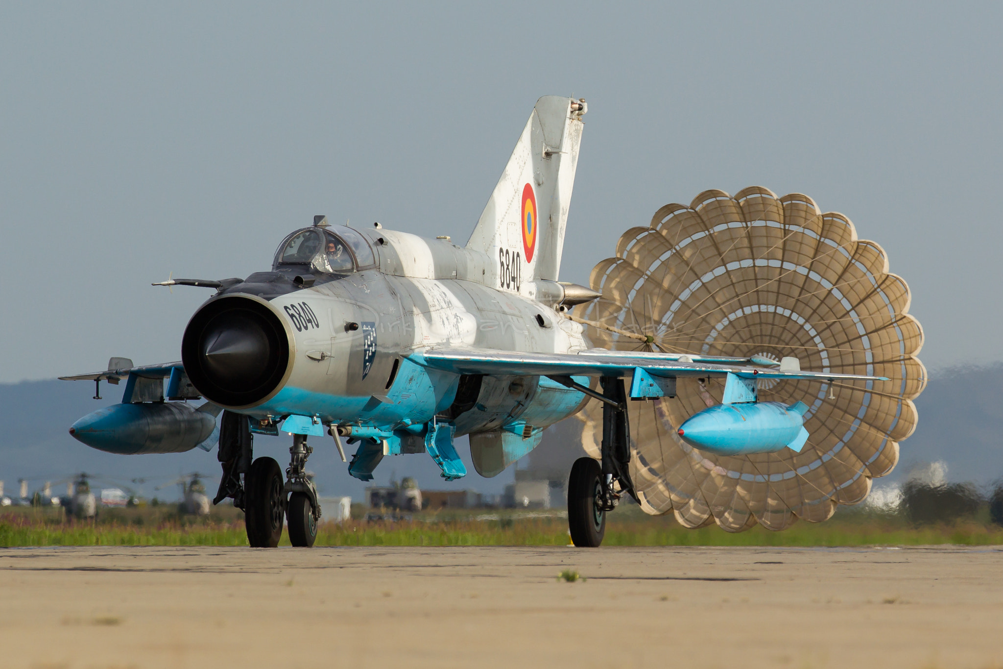 Canon EOS-1D Mark IV sample photo. Romanian air force mig-21 lancer c 6840 photography