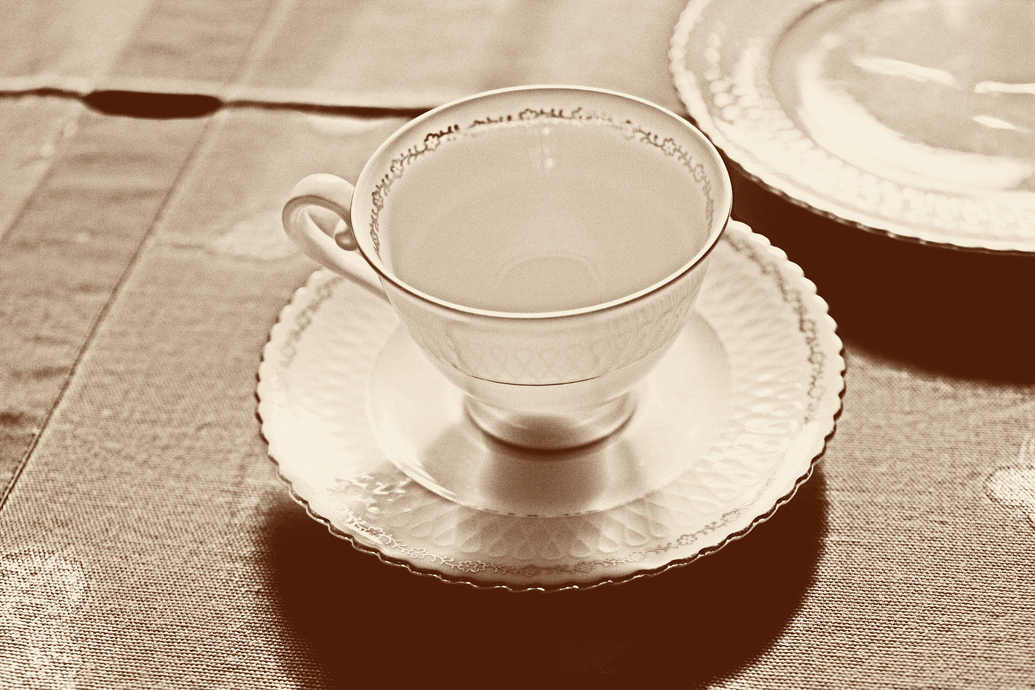 Canon EOS 5D sample photo. Granny's coffee cup photography