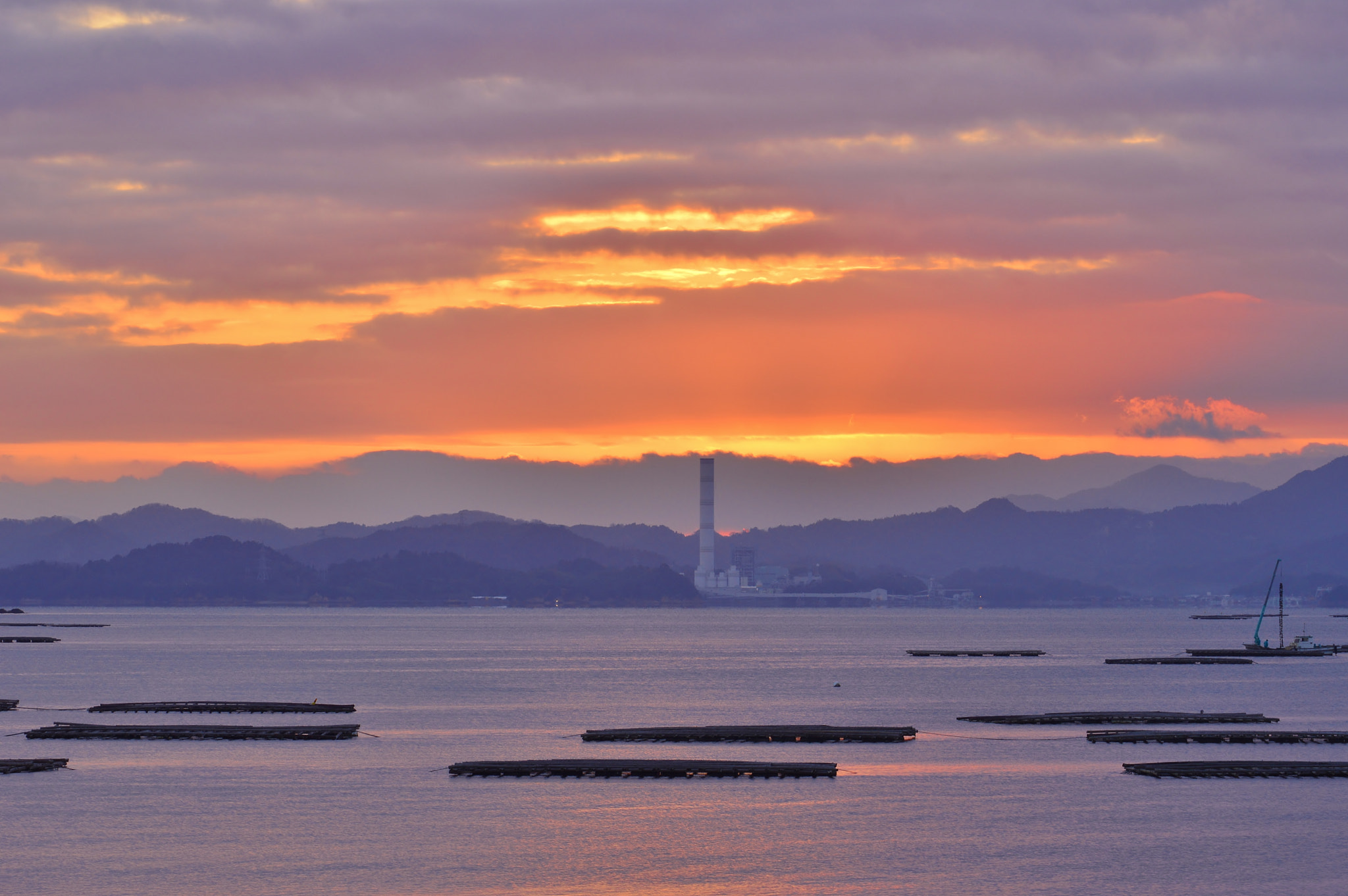 AF Zoom-Nikkor 70-300mm f/4-5.6D ED sample photo. Early moning......黒浜 photography