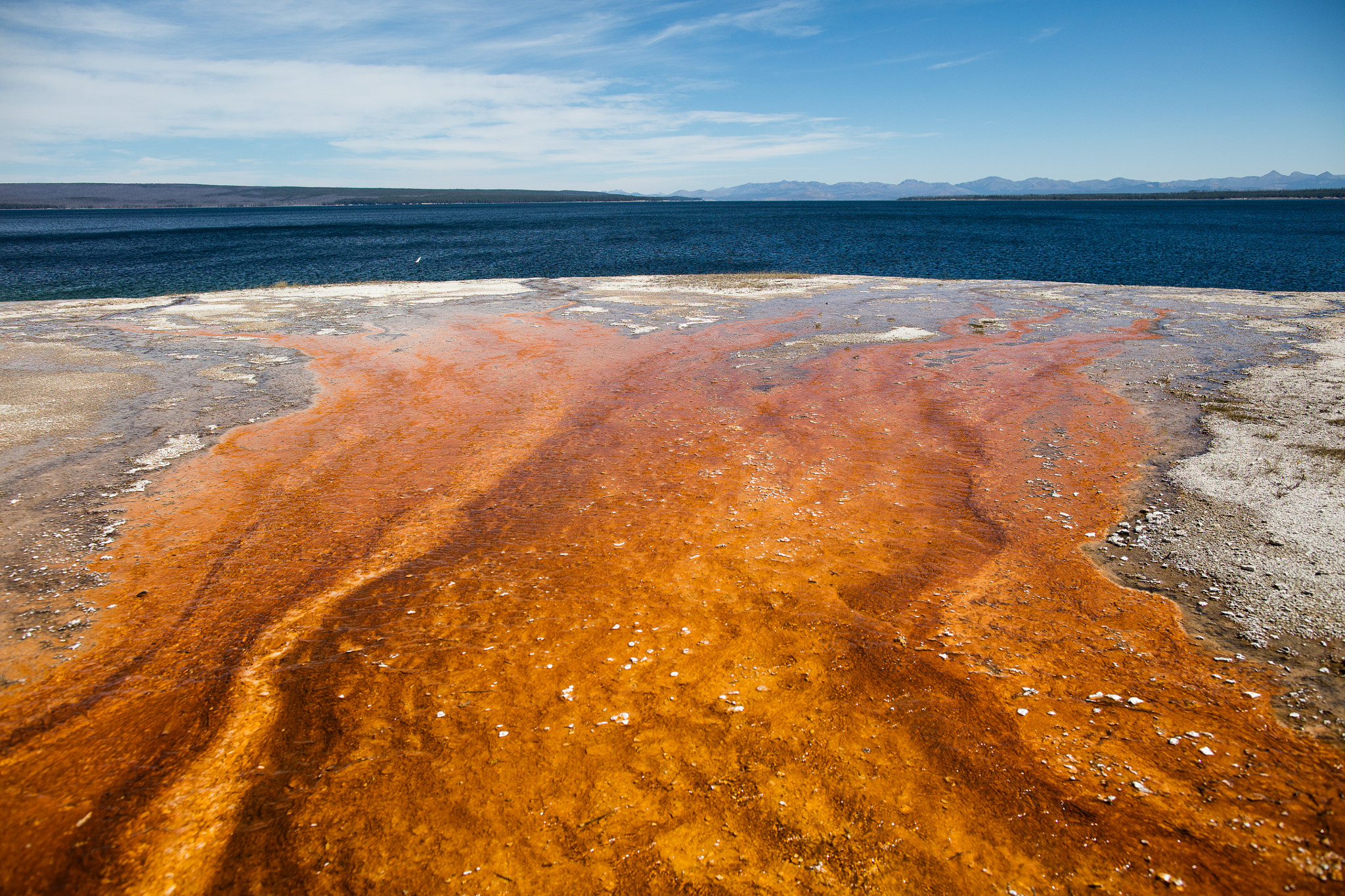 Canon EOS 5DS R + Canon EF 24mm F1.4L II USM sample photo. Yellowstone lake photography