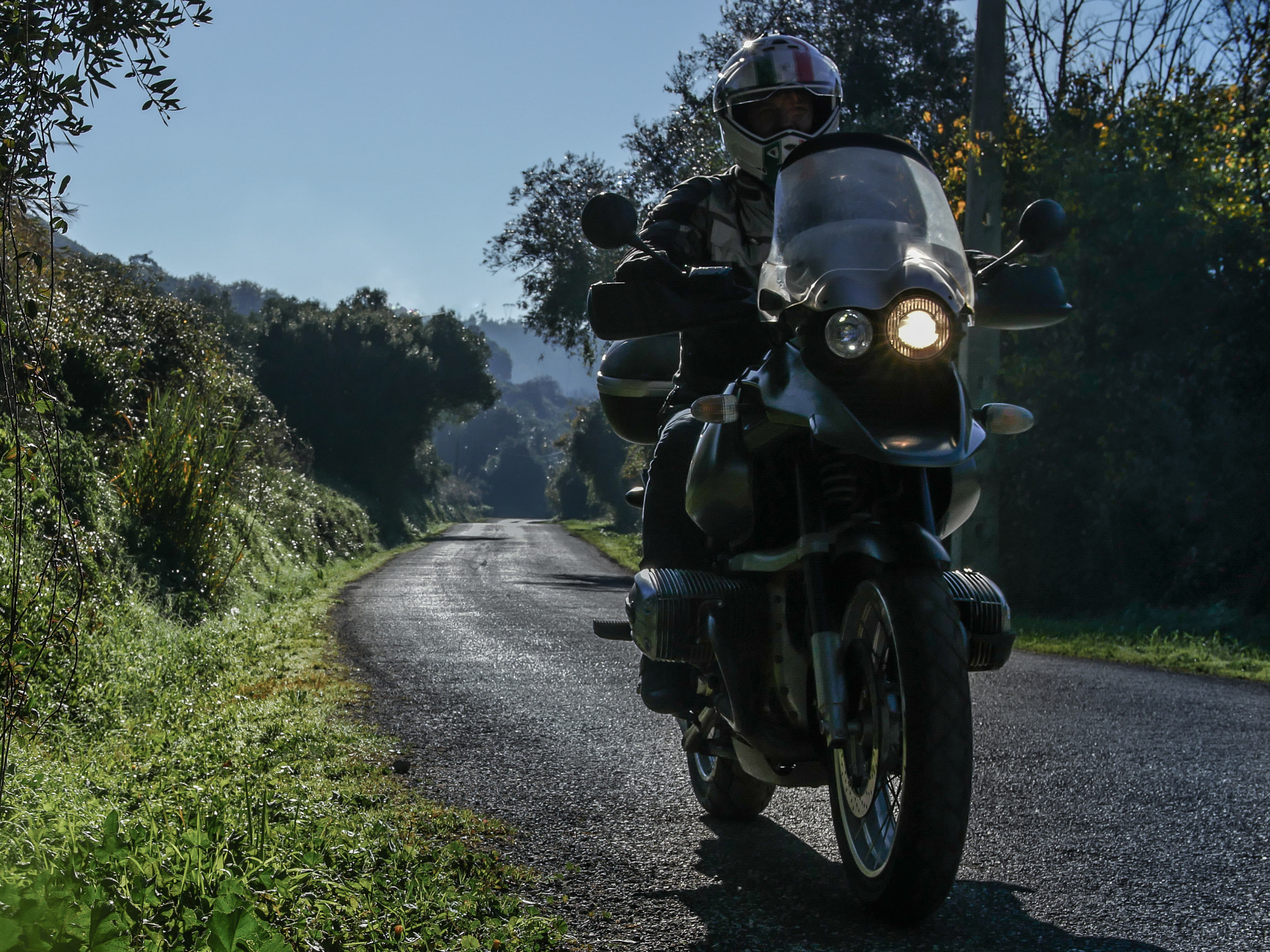 .7x Metabones 18-35/1.8 sample photo. Motorcycle adventure photography