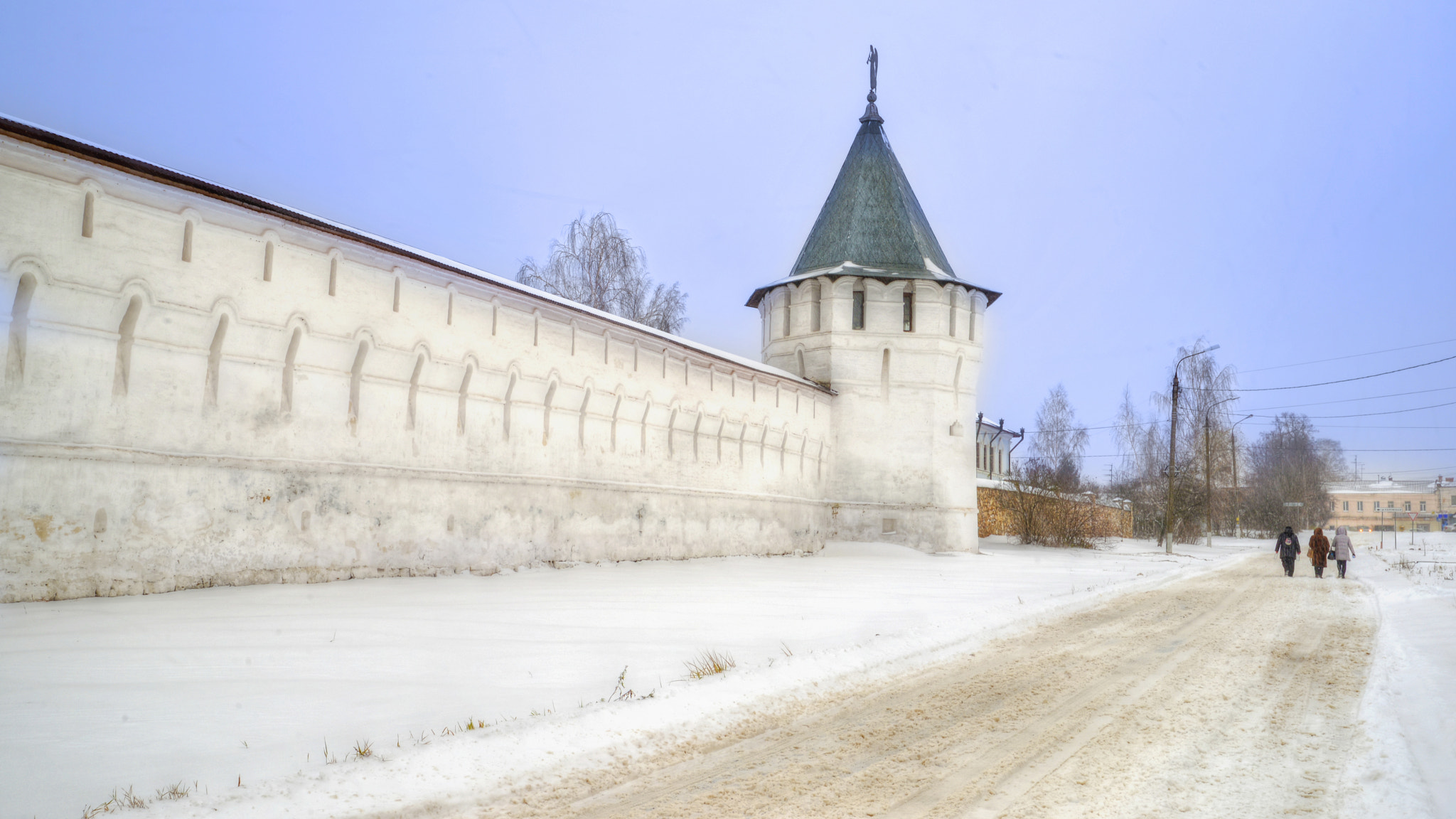 Nikon D600 sample photo. Winter road... photography