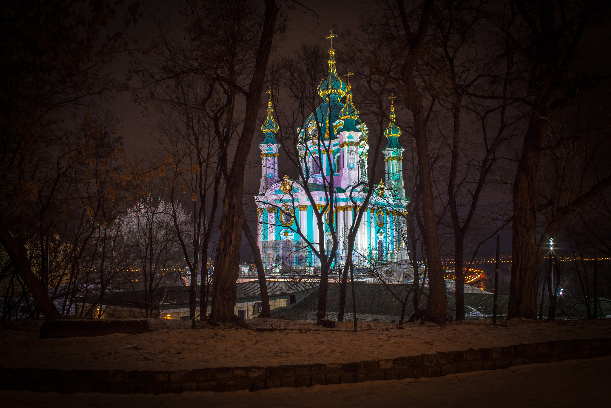 Canon EF-S 18-55mm F3.5-5.6 II sample photo. St andrew's church photography