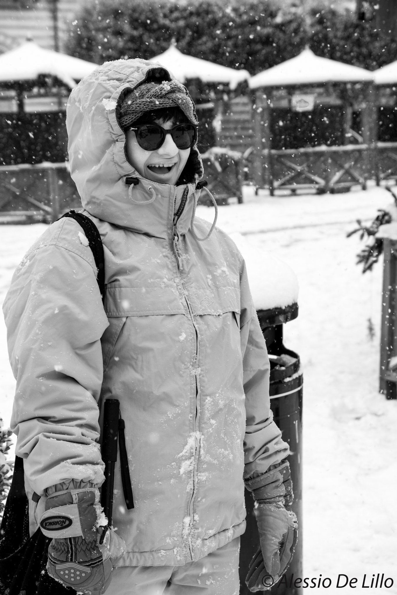 Nikon D7200 + Tamron SP AF 17-50mm F2.8 XR Di II LD Aspherical (IF) sample photo. Cristina in the snow photography