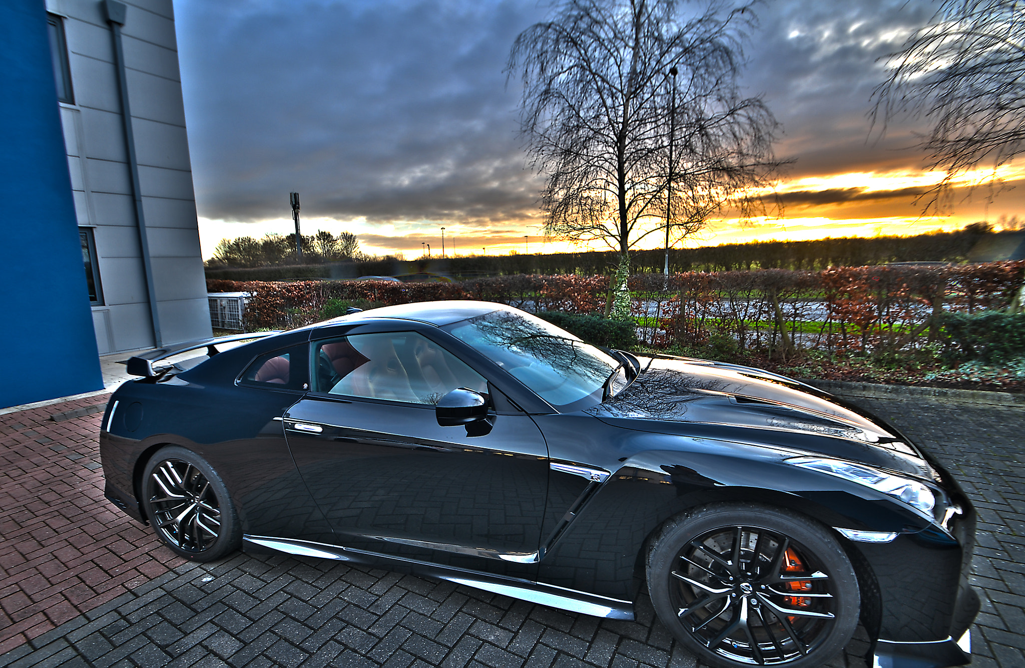 Nikon D300S sample photo. Nissan gtr photography