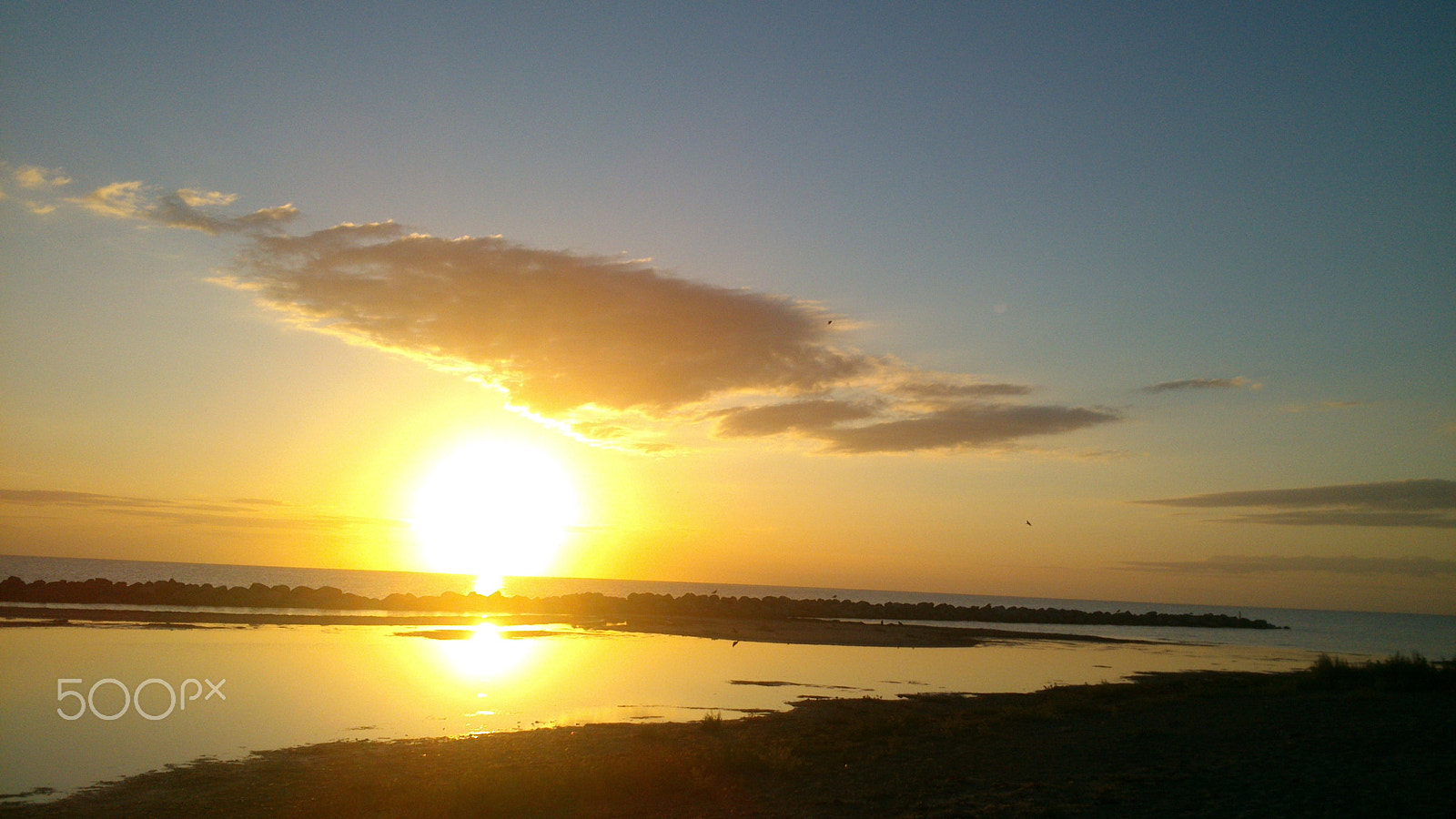 Sony Xperia P sample photo. #sea #ocean #sun #water #beach photography
