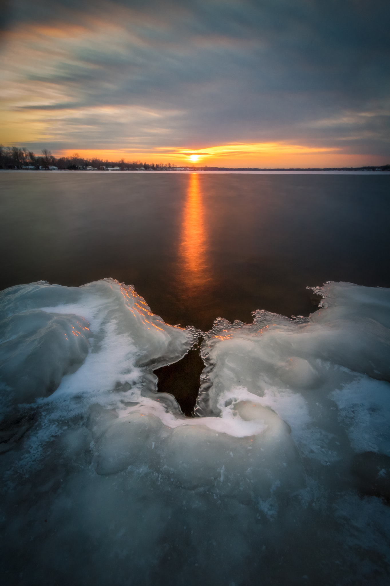 Canon EOS 760D (EOS Rebel T6s / EOS 8000D) sample photo. Buck pond ice photography