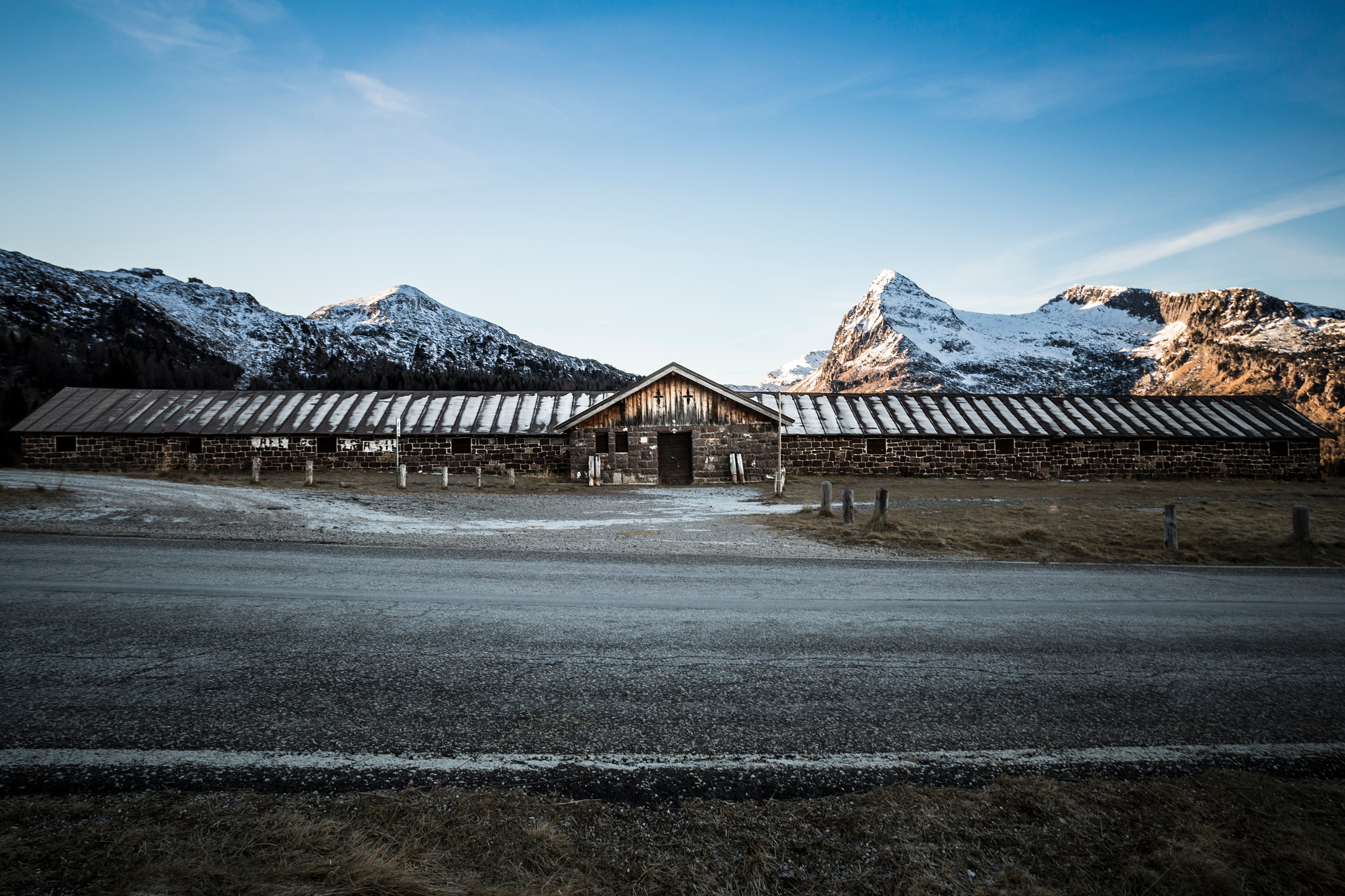 Canon EOS 6D sample photo. Cabin cimon della pala photography