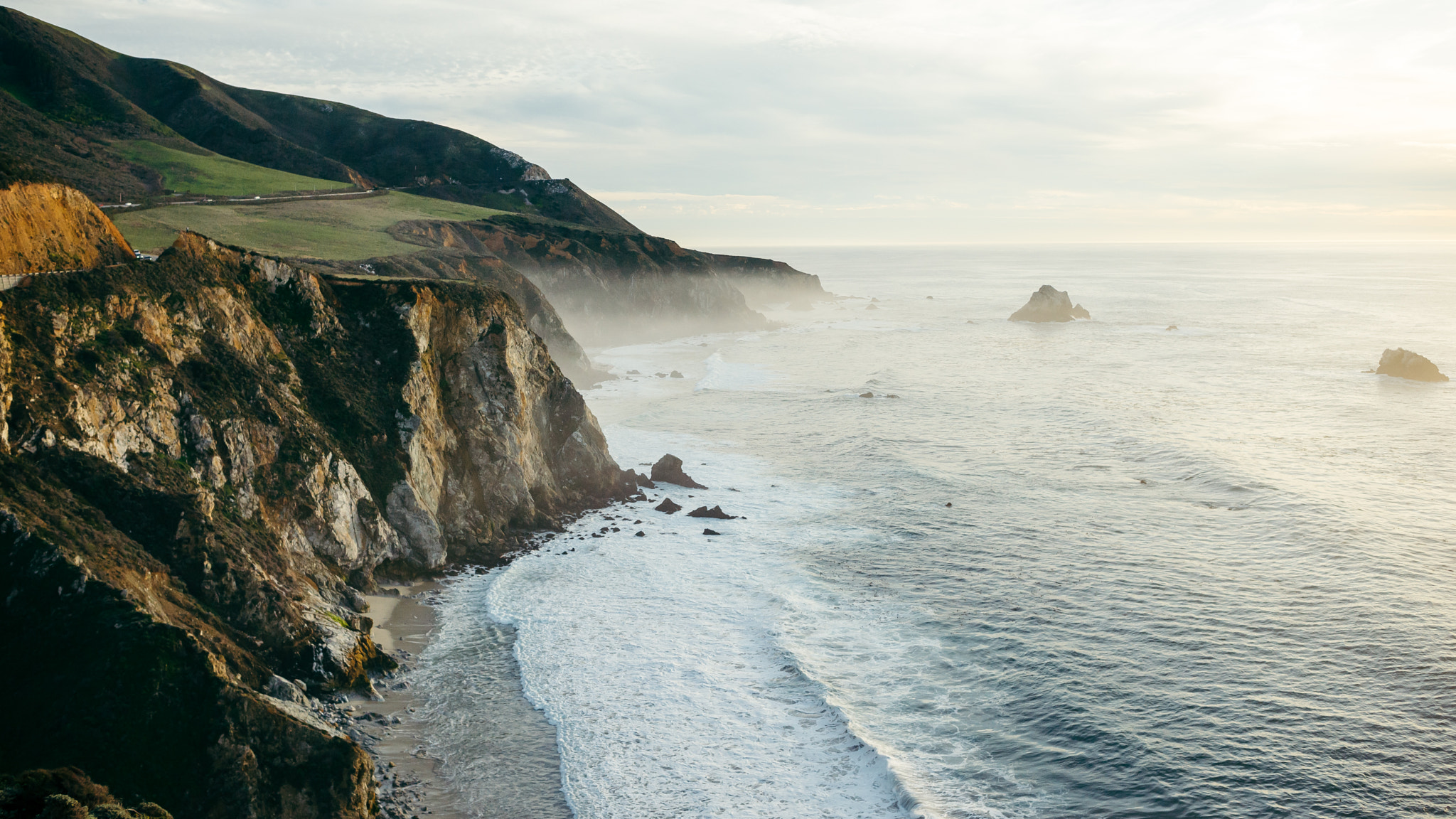 Nikon D600 + Nikon AF-S Nikkor 28mm F1.8G sample photo. Big sur coast photography