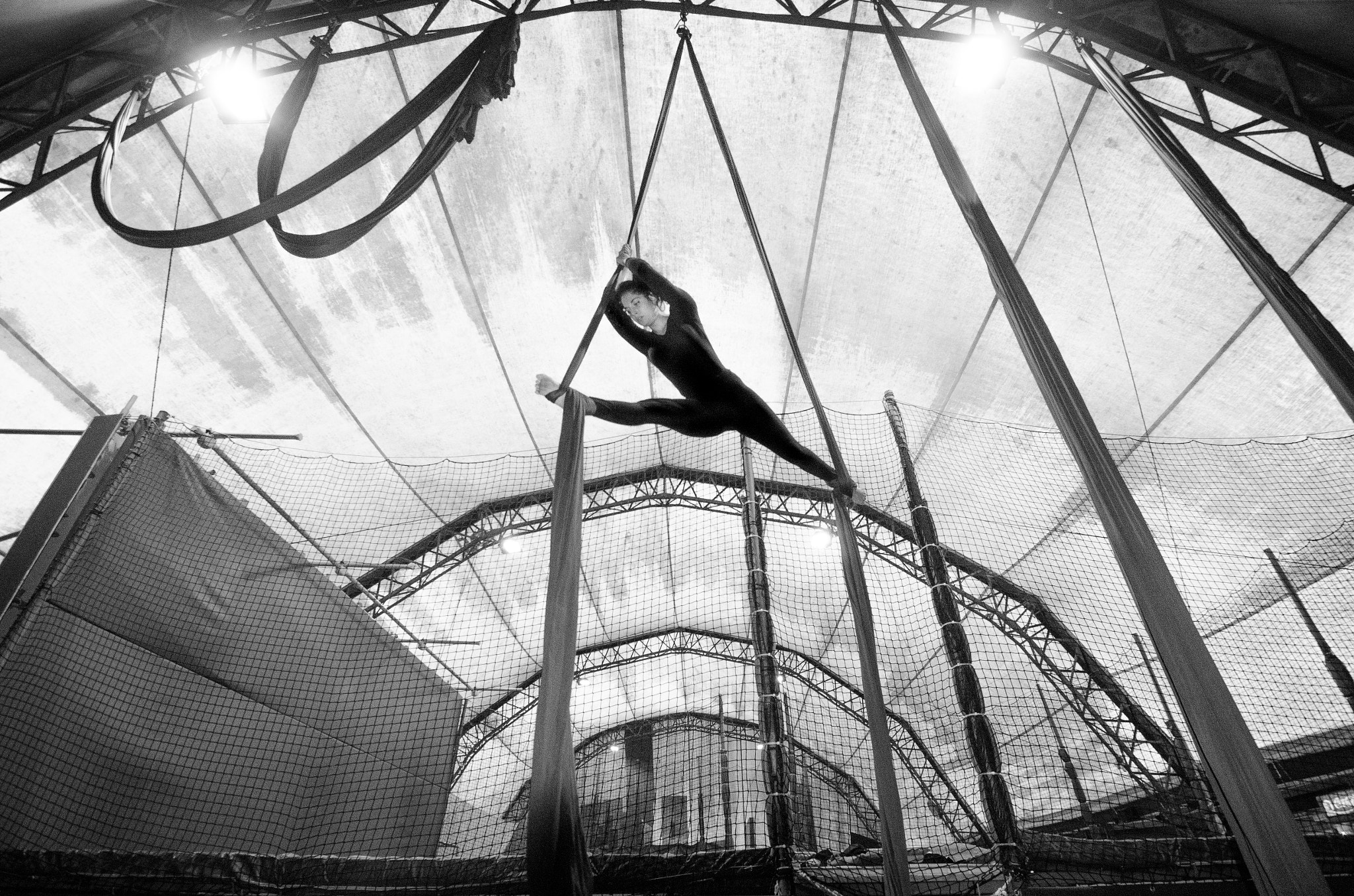 Tokina AT-X Pro 11-16mm F2.8 DX sample photo. Aerial silks photography