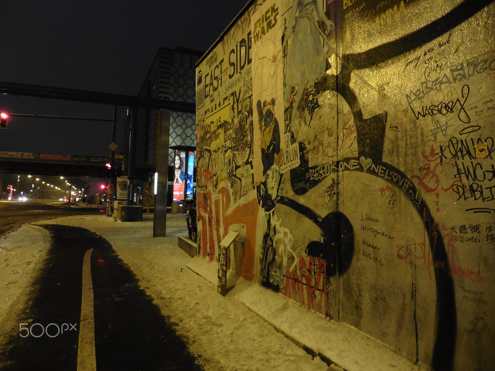 Panasonic DMC-TZ56 sample photo. East side gallery graffiti berlin photography