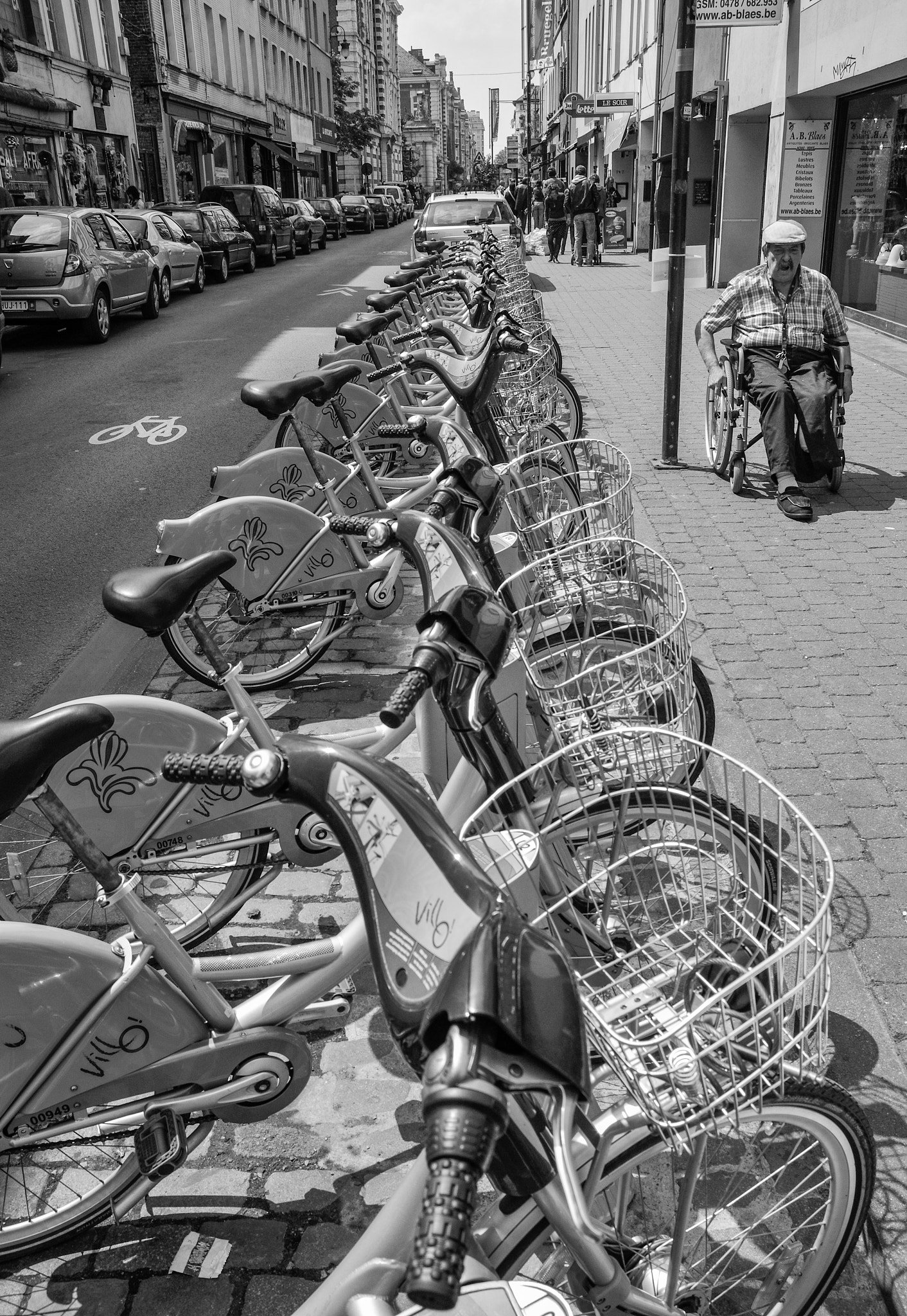 Nikon D300S sample photo. Rue blaes-bruxelles photography