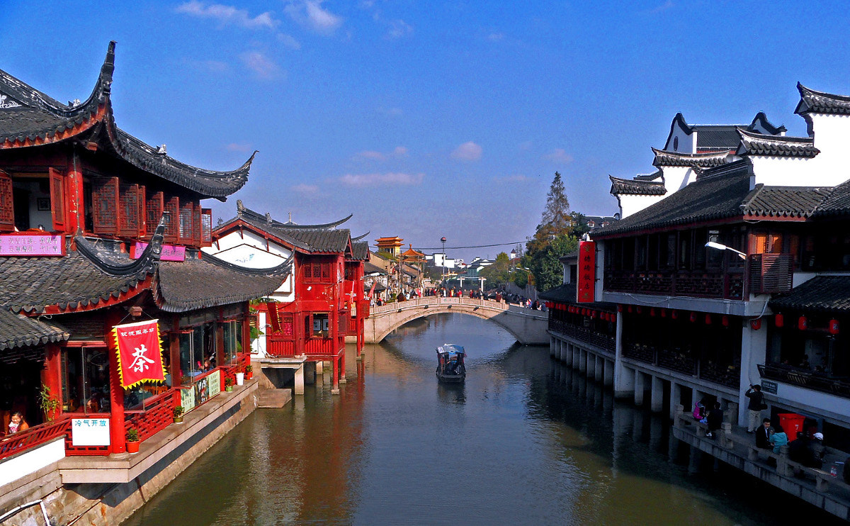 Samsung WB650 / VLUU WB650 /  WB660 sample photo. Ancient zhuijiajiao photography