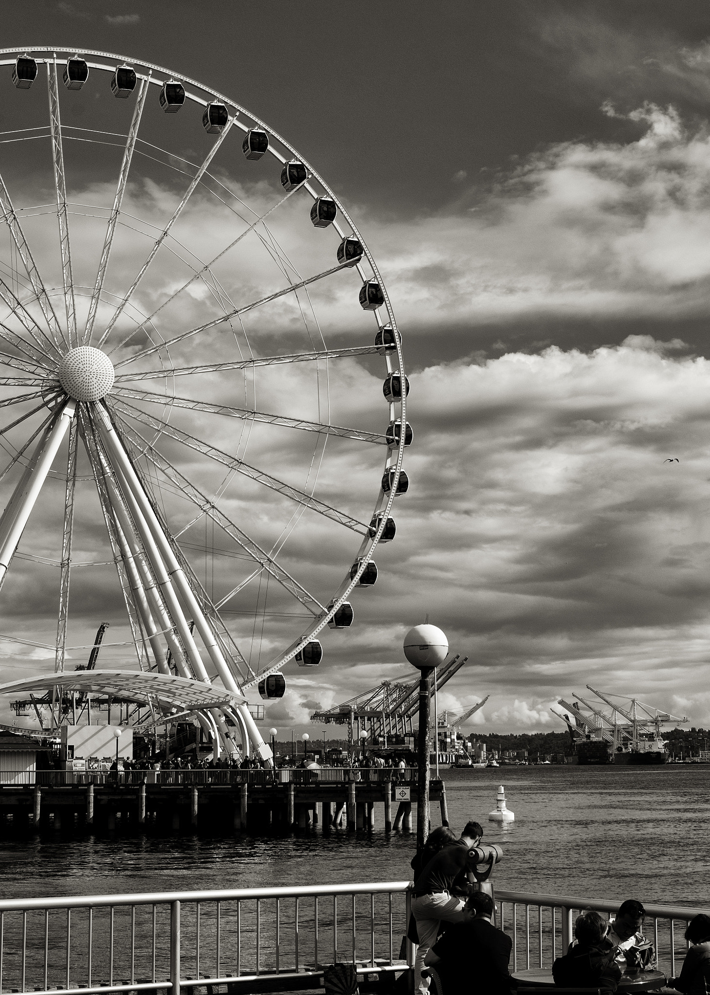Nikon D7000 sample photo. Ferris wheel photography