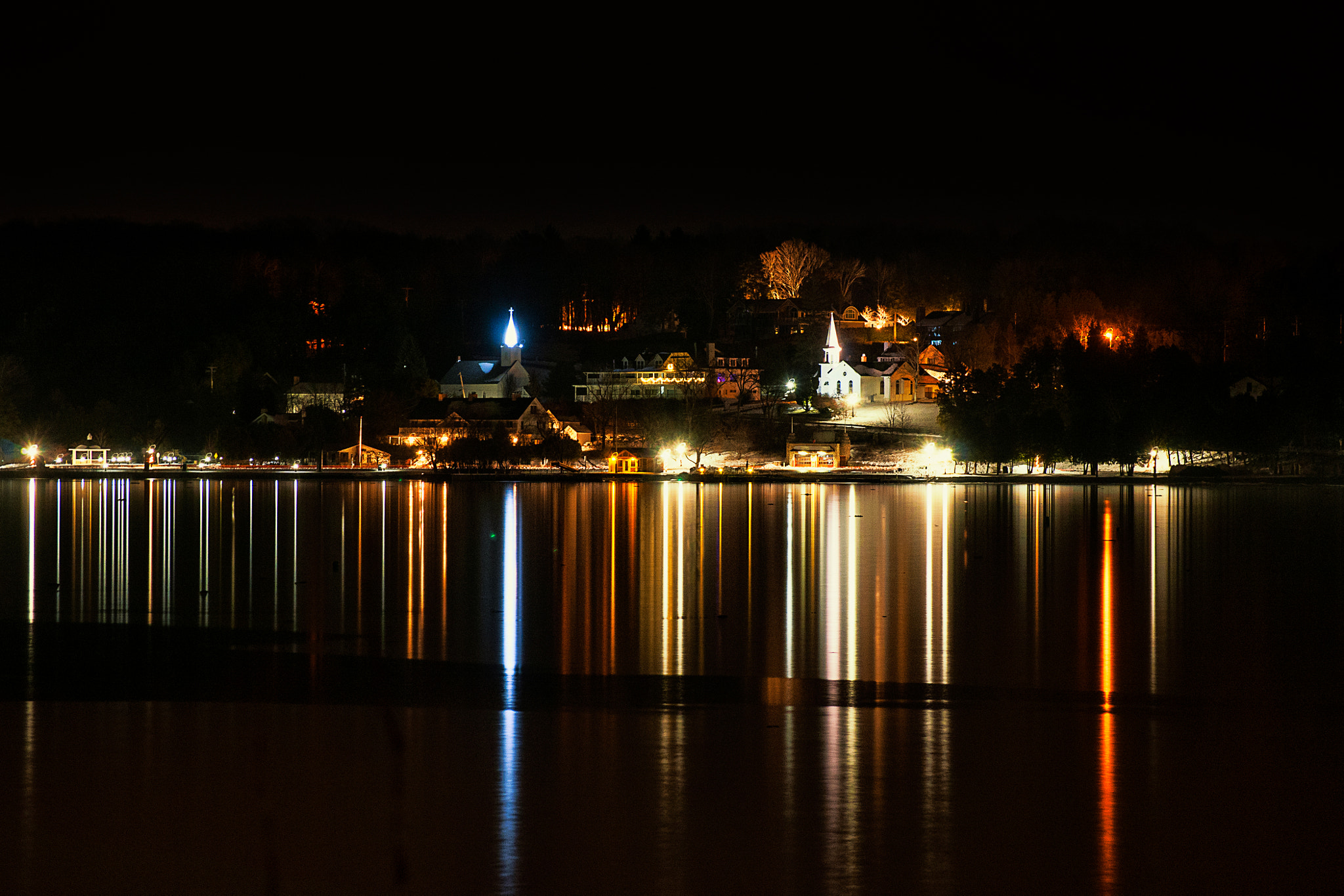 Nikon D300 sample photo. Ephraim on a january night photography