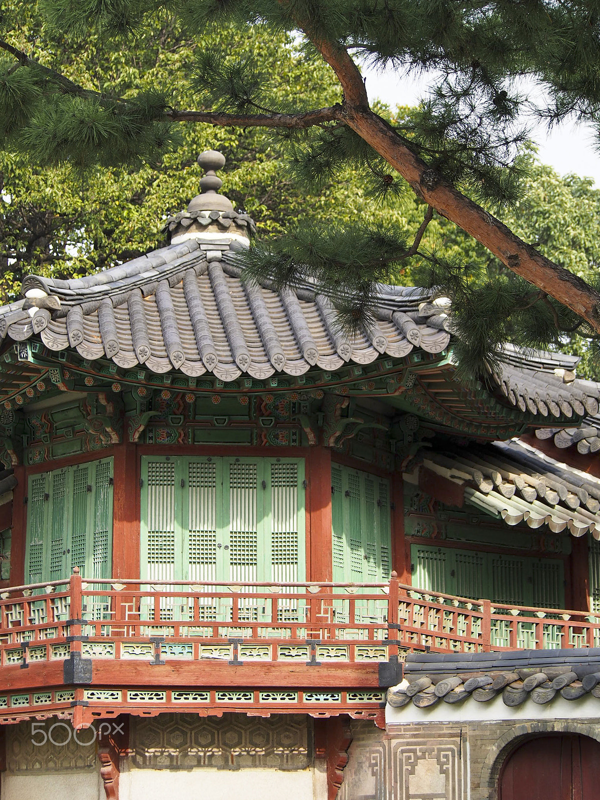 Olympus OM-D E-M5 sample photo. Gyeongbokgung palace photography