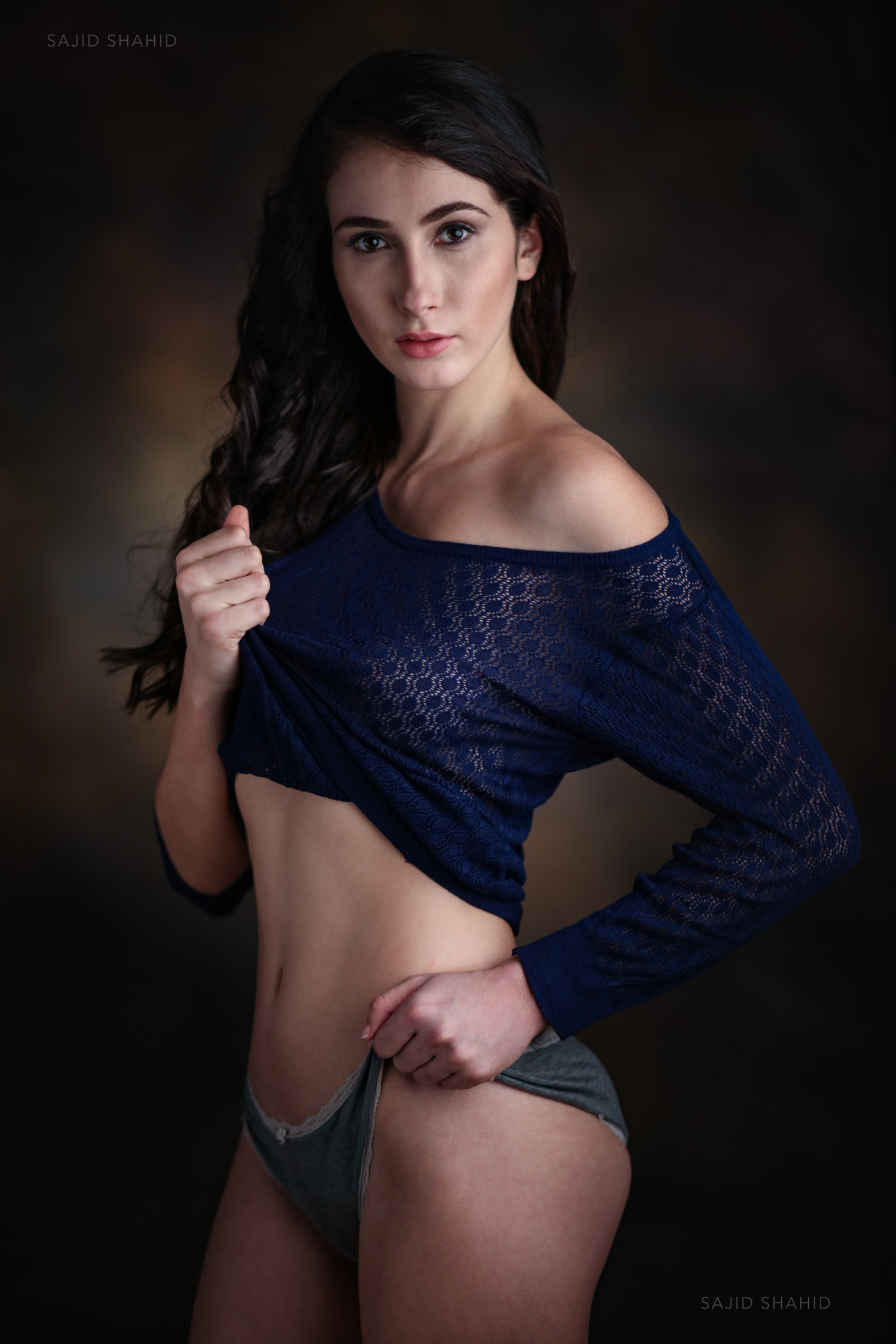 Canon EF 85mm F1.8 USM sample photo. Studio portrait photography