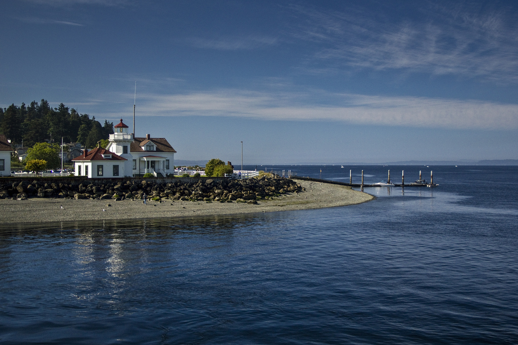 Canon EF-S 18-55mm F3.5-5.6 II sample photo. Mukilteo lighthouse photography