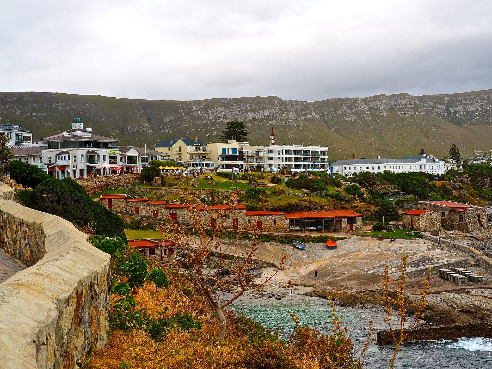 Olympus OM-D E-M5 II sample photo. Coastal town western cape photography