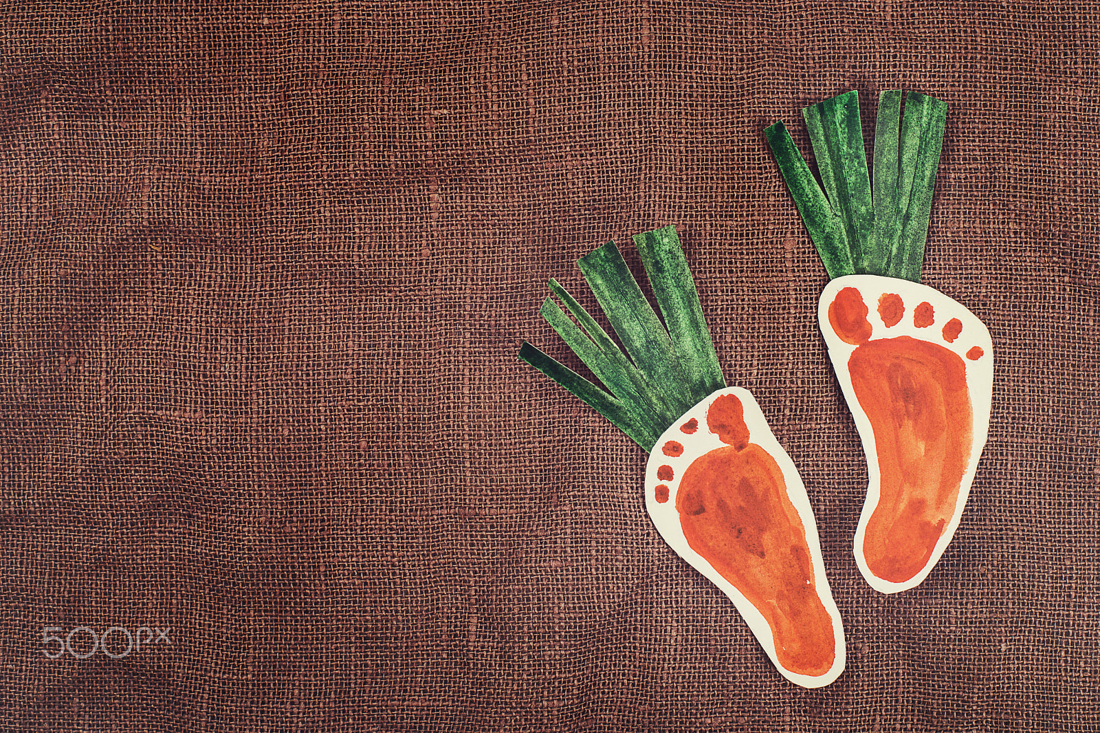 Nikon D810 + Nikon AF Nikkor 50mm F1.4D sample photo. Handmade foot-shaped carrot photography