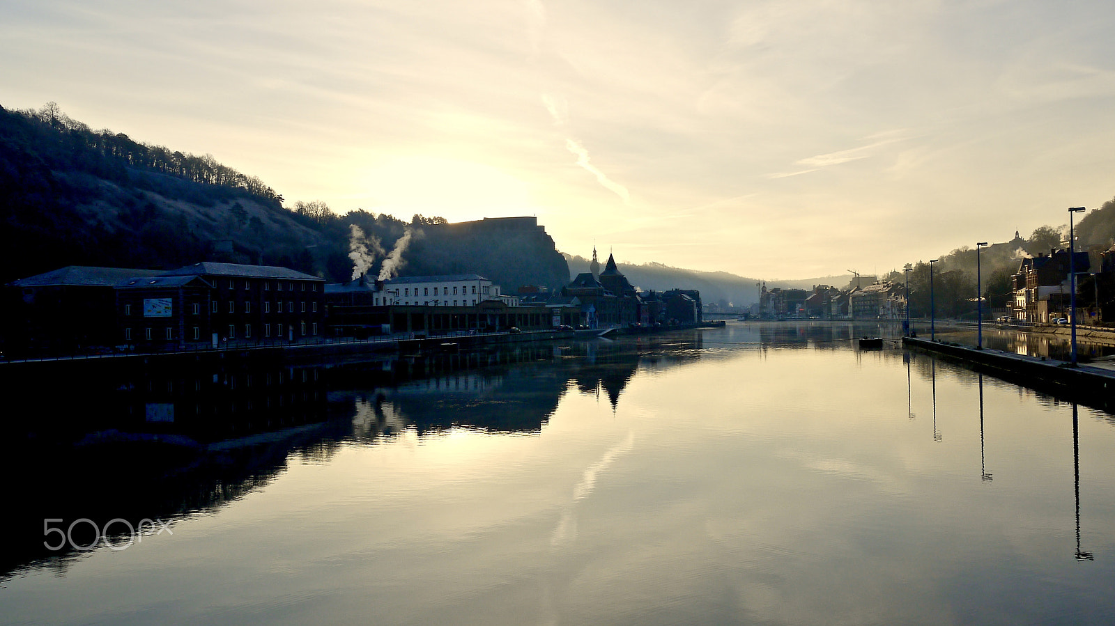 Panasonic Lumix DMC-G2 sample photo. Sunrise dinant photography