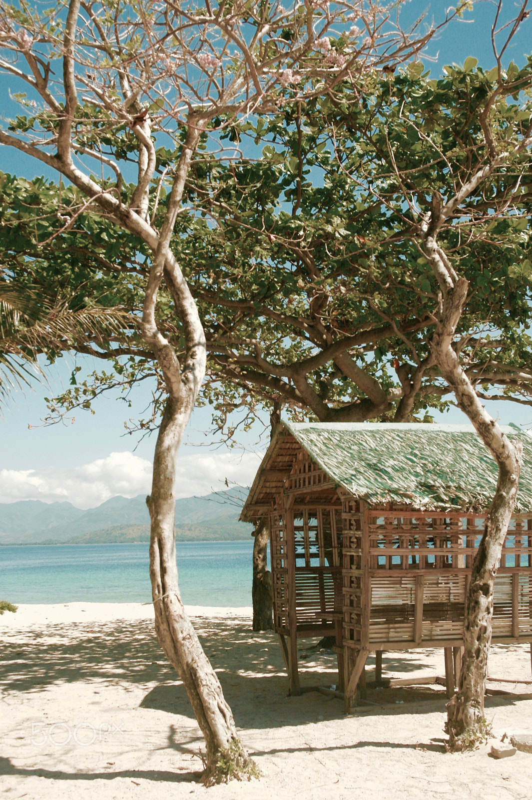 Samsung NX100 sample photo. Nipa hut. photography