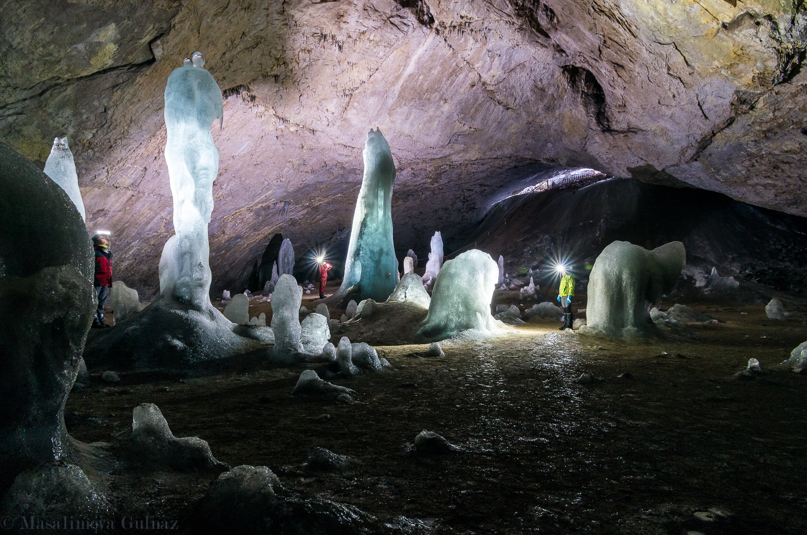 Pentax K-5 IIs sample photo. Ice in the cave photography