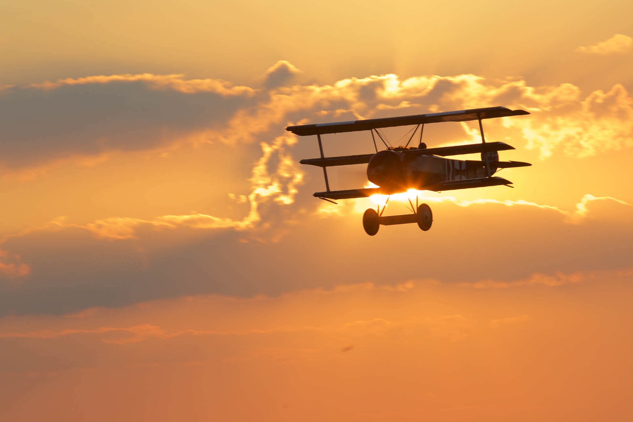 Canon EOS-1D Mark IV sample photo. Fokker triplane photography