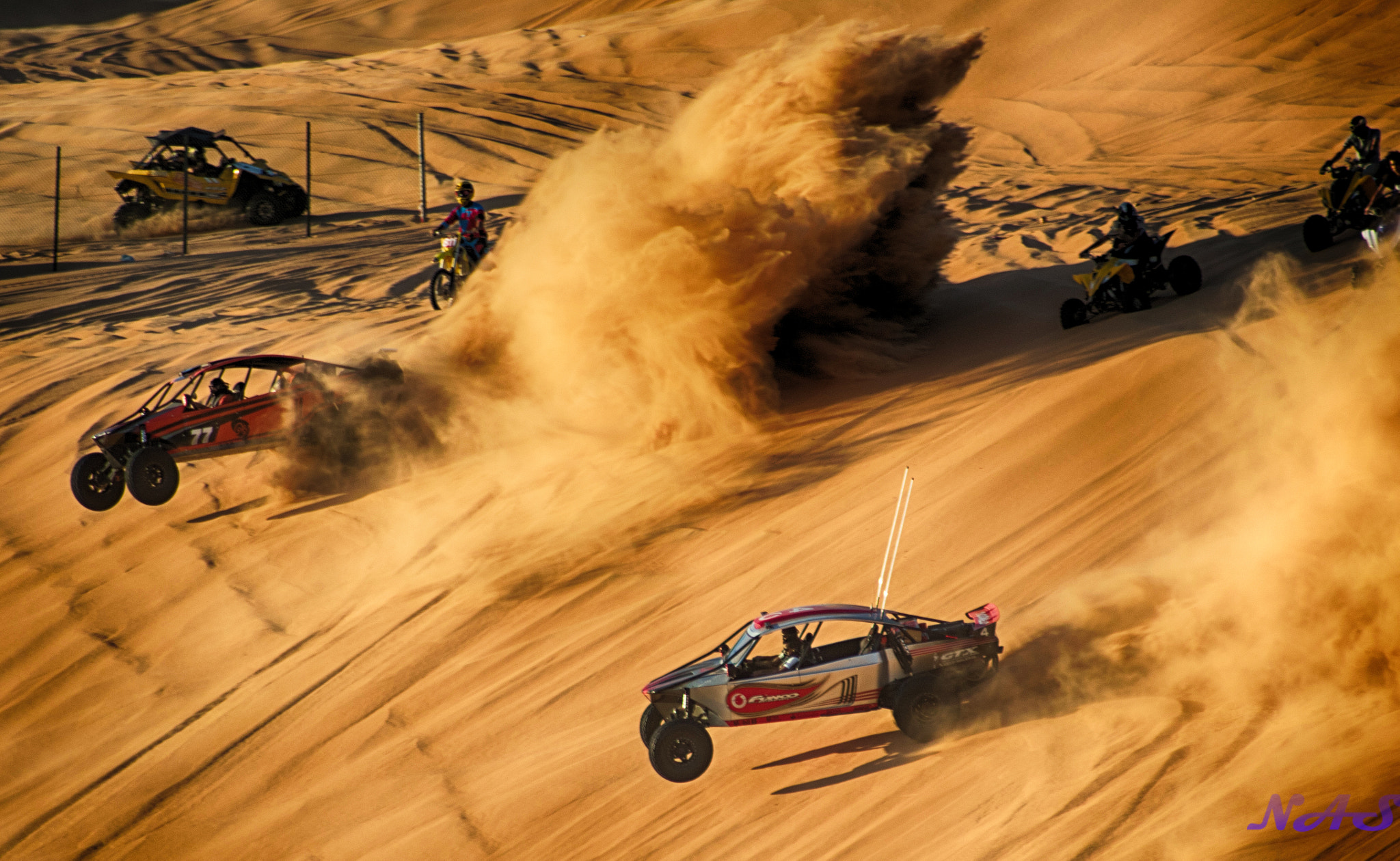 Canon EOS 750D (EOS Rebel T6i / EOS Kiss X8i) + EF75-300mm f/4-5.6 sample photo. Liwa desert festival photography
