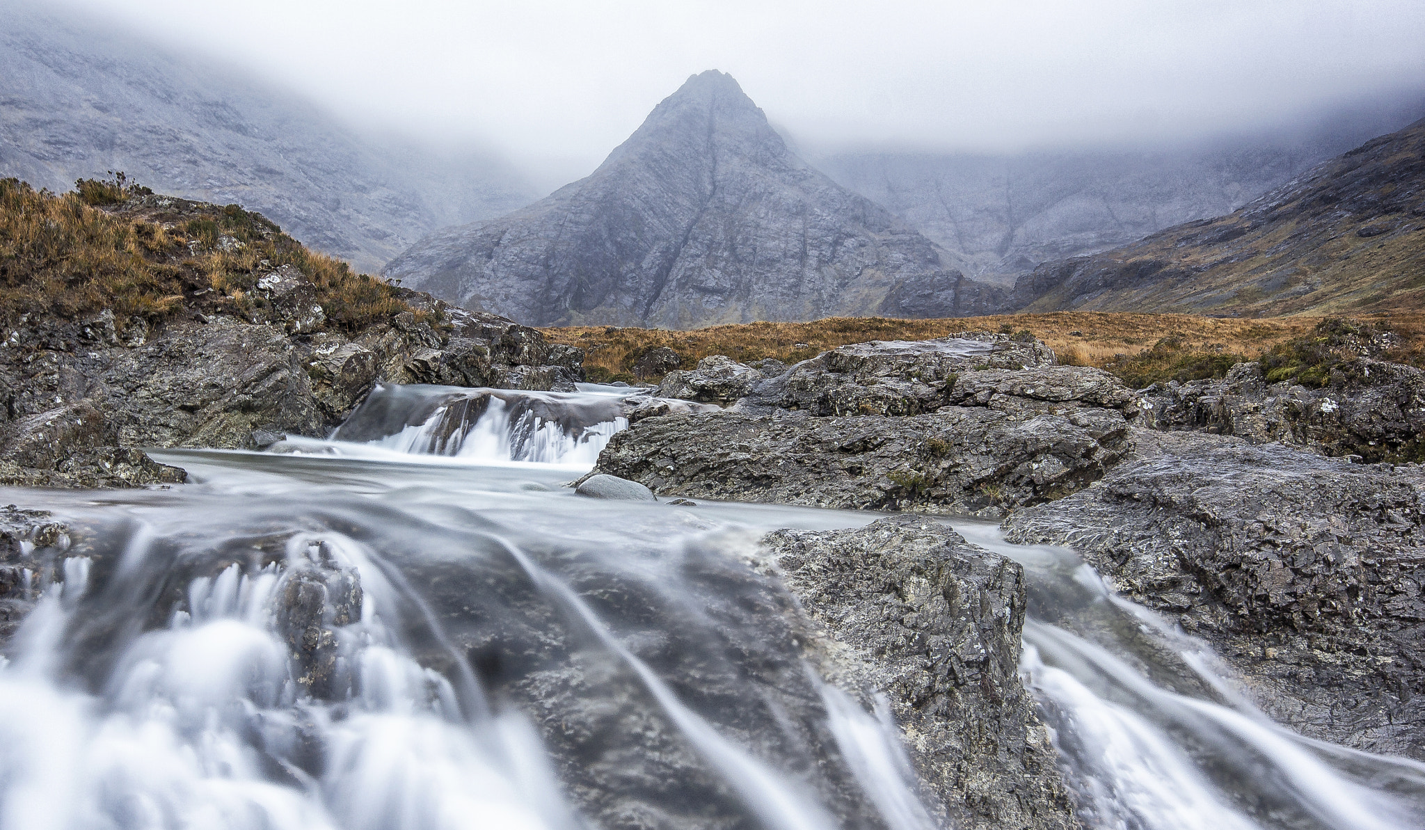 Sigma 10-20mm F4-5.6 EX DC HSM sample photo. Fairy pools, isle of skye photography